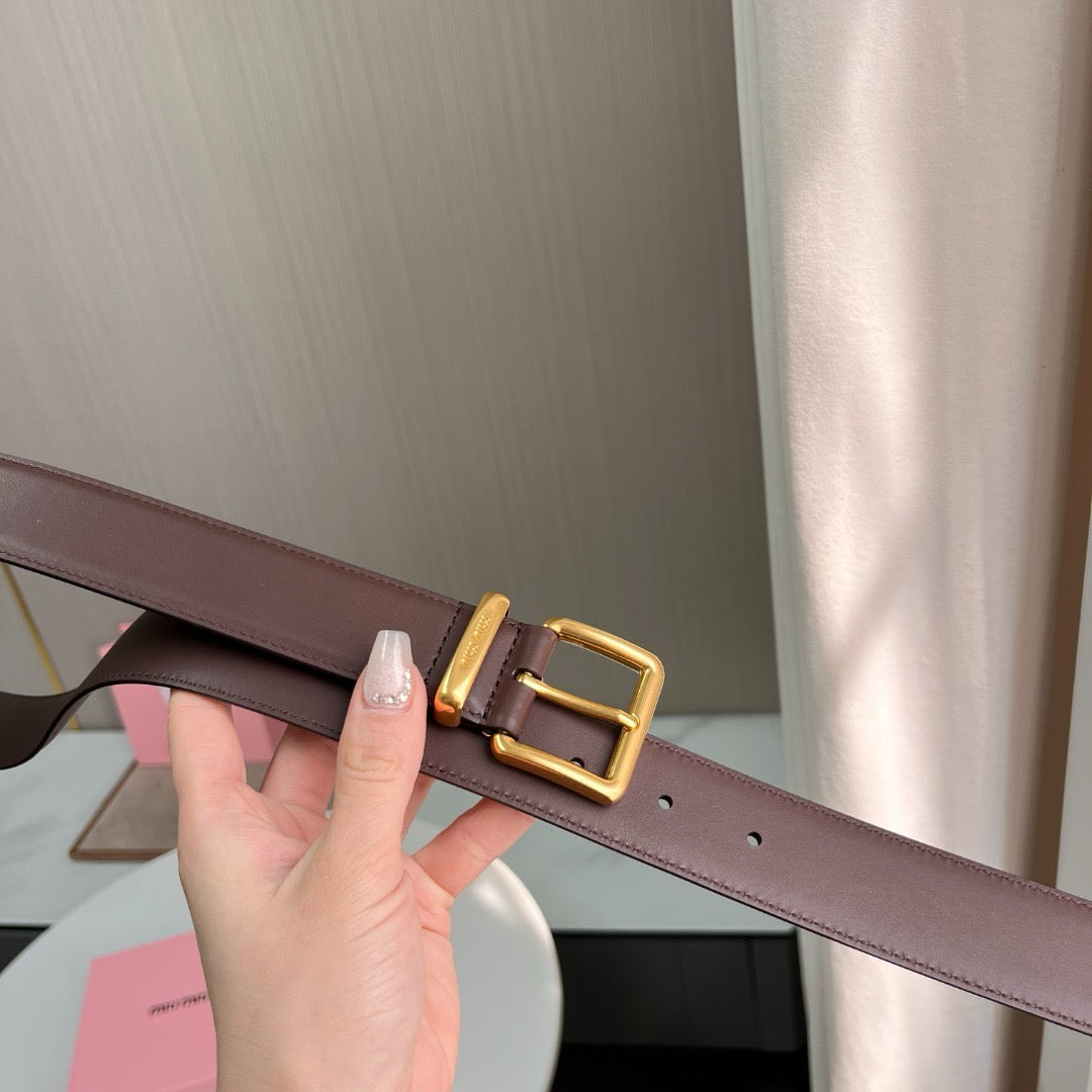 MIU M BELT 3.5 CM