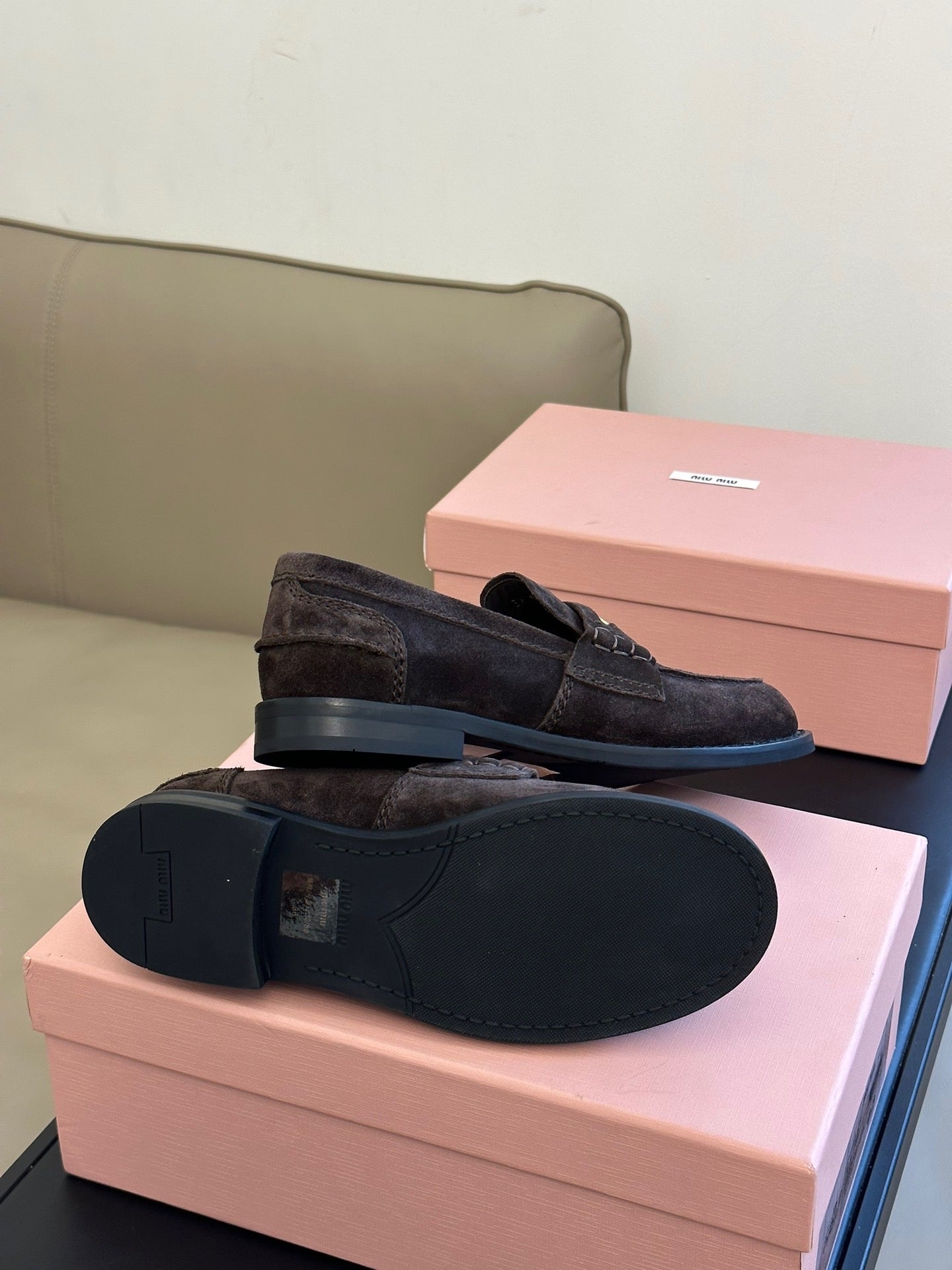 MIU M LOAFERS