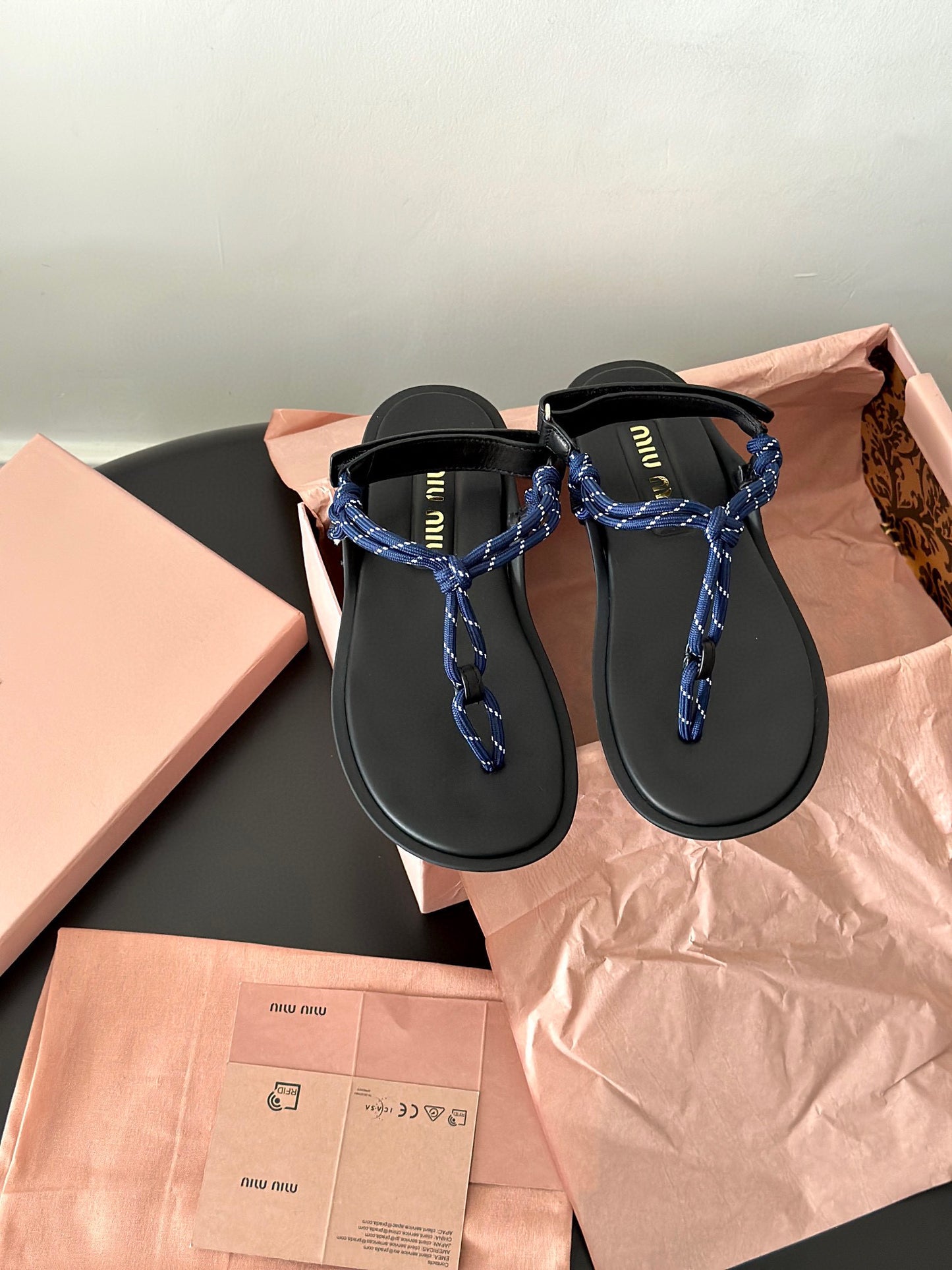 MIU M SANDALS