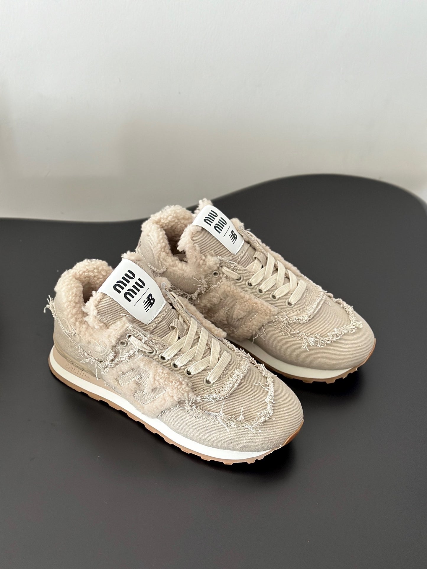 MIU M x NEW BALANCE TRAINERS