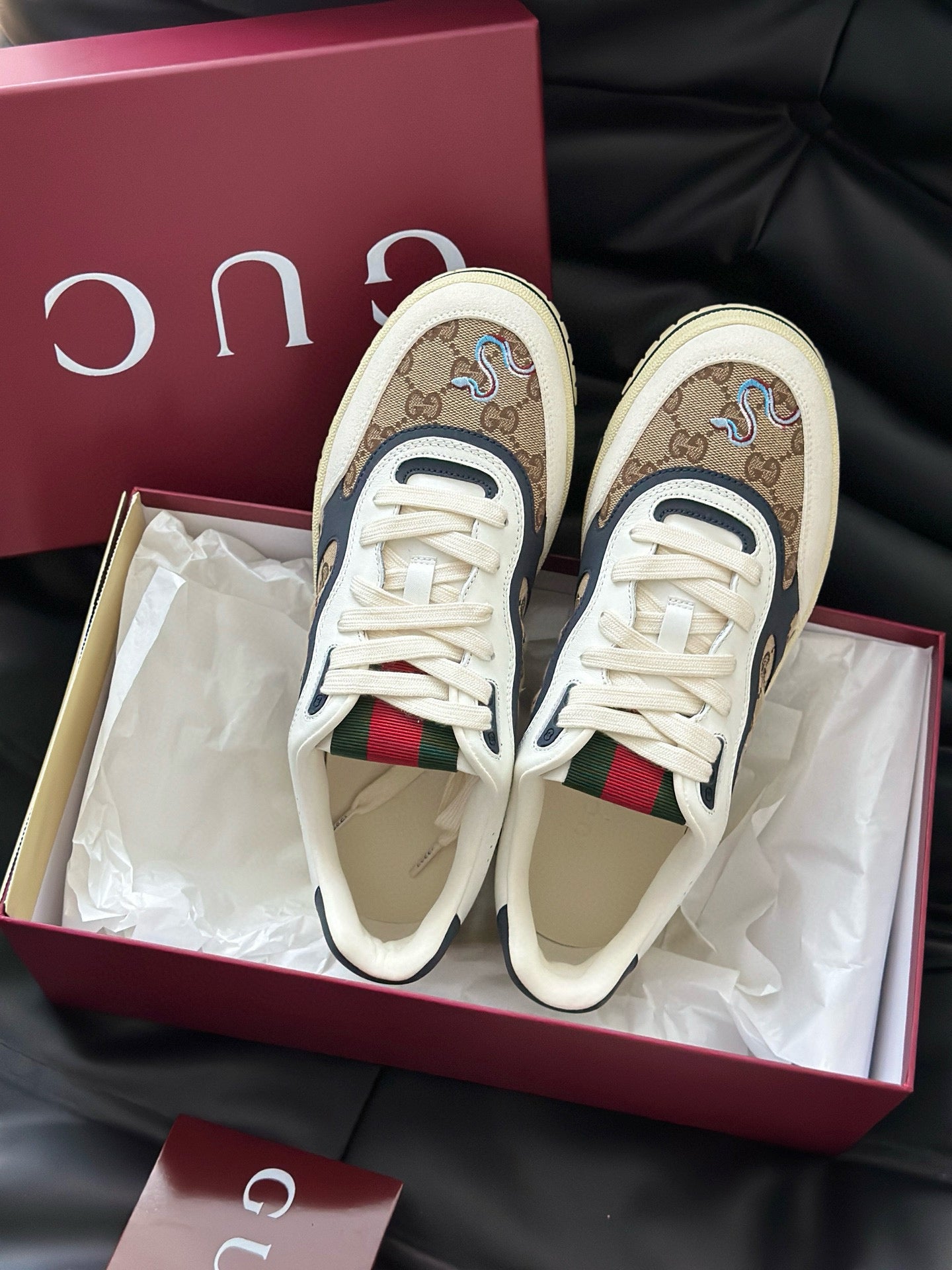 GG RE WEB SNEAKER