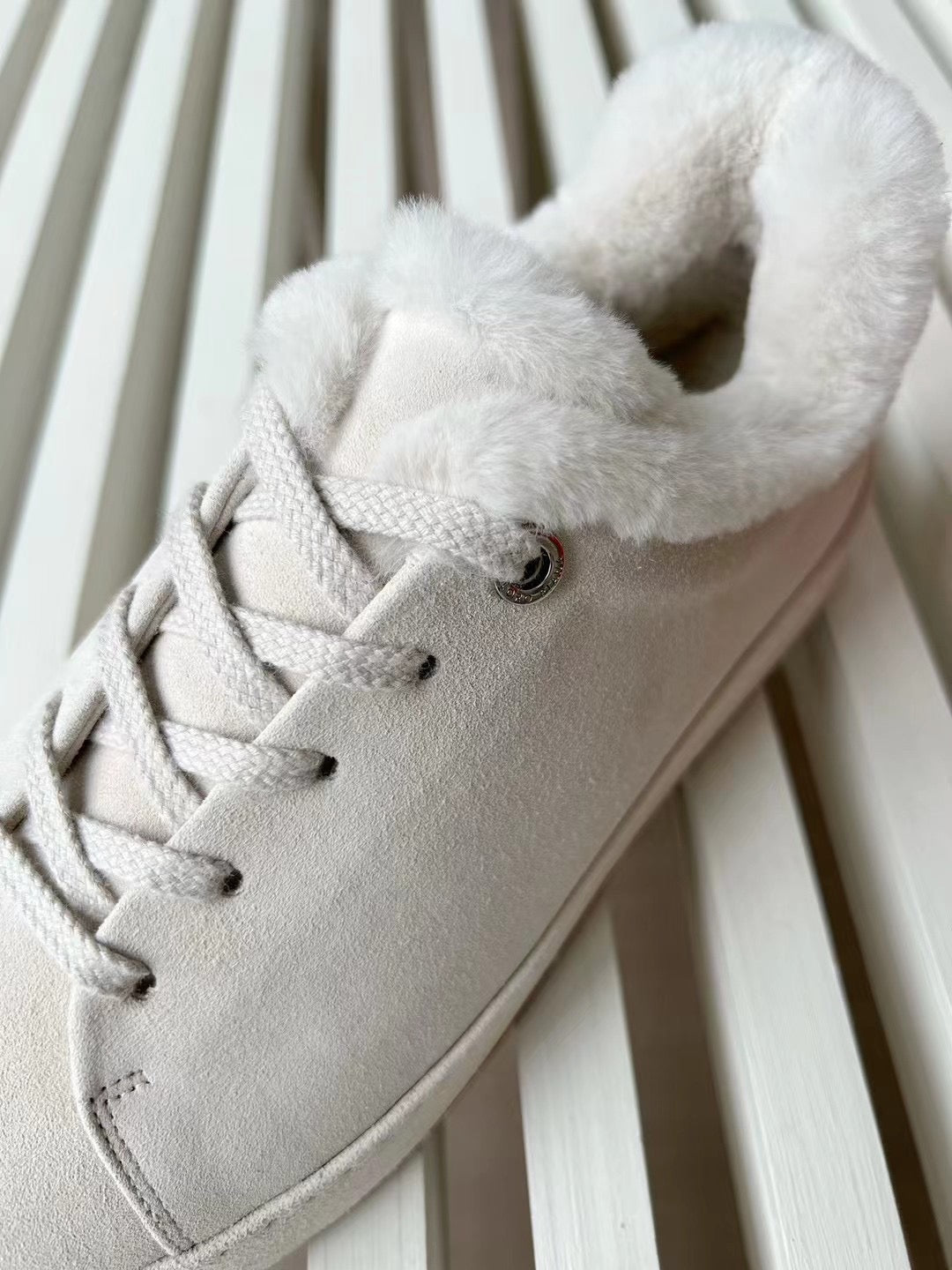 LORO P FUR NUAGES SNEAKERS