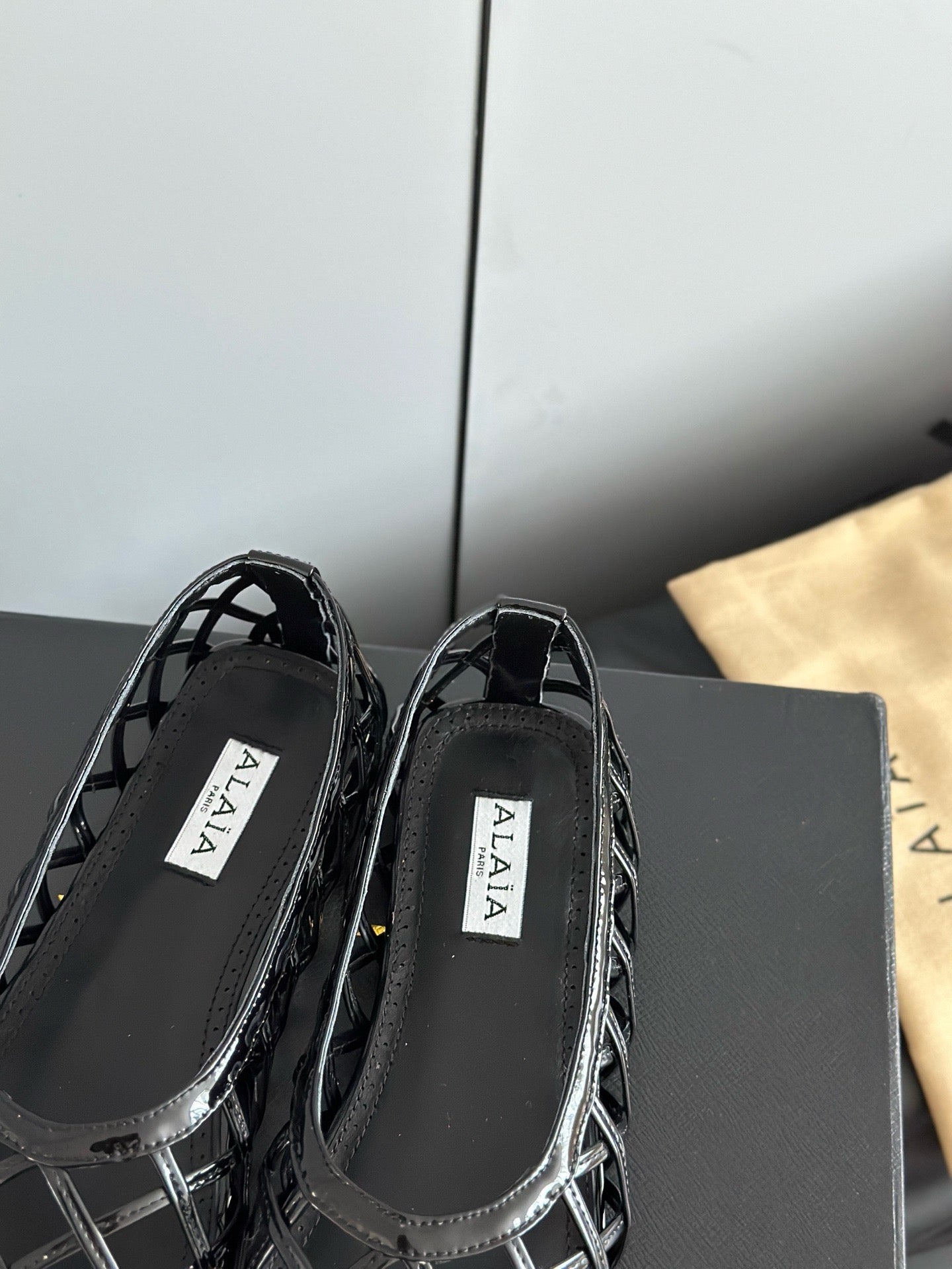ALAIA BALLET FLATS
