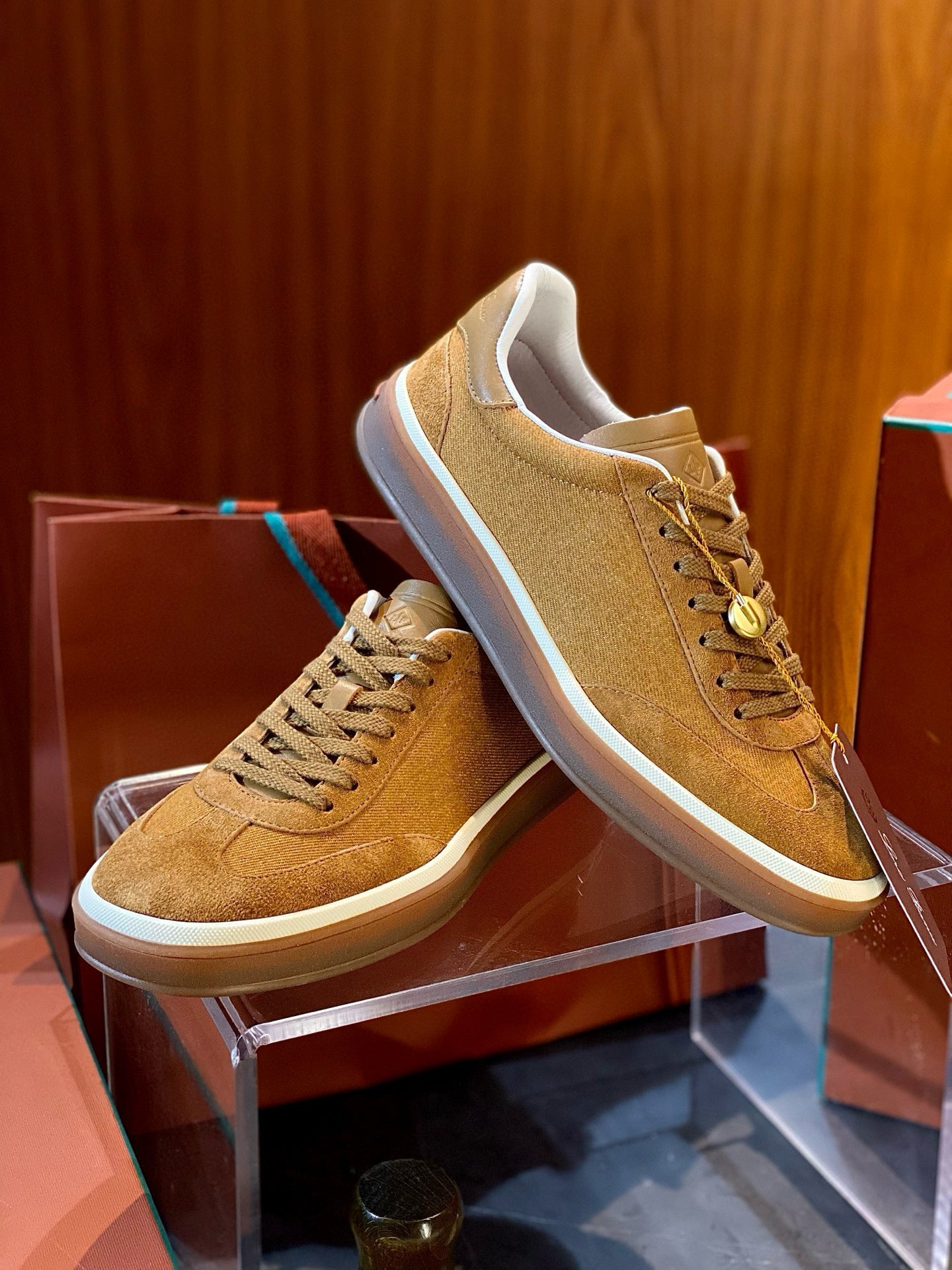 LORO P TENNIS WALK TRAINERS