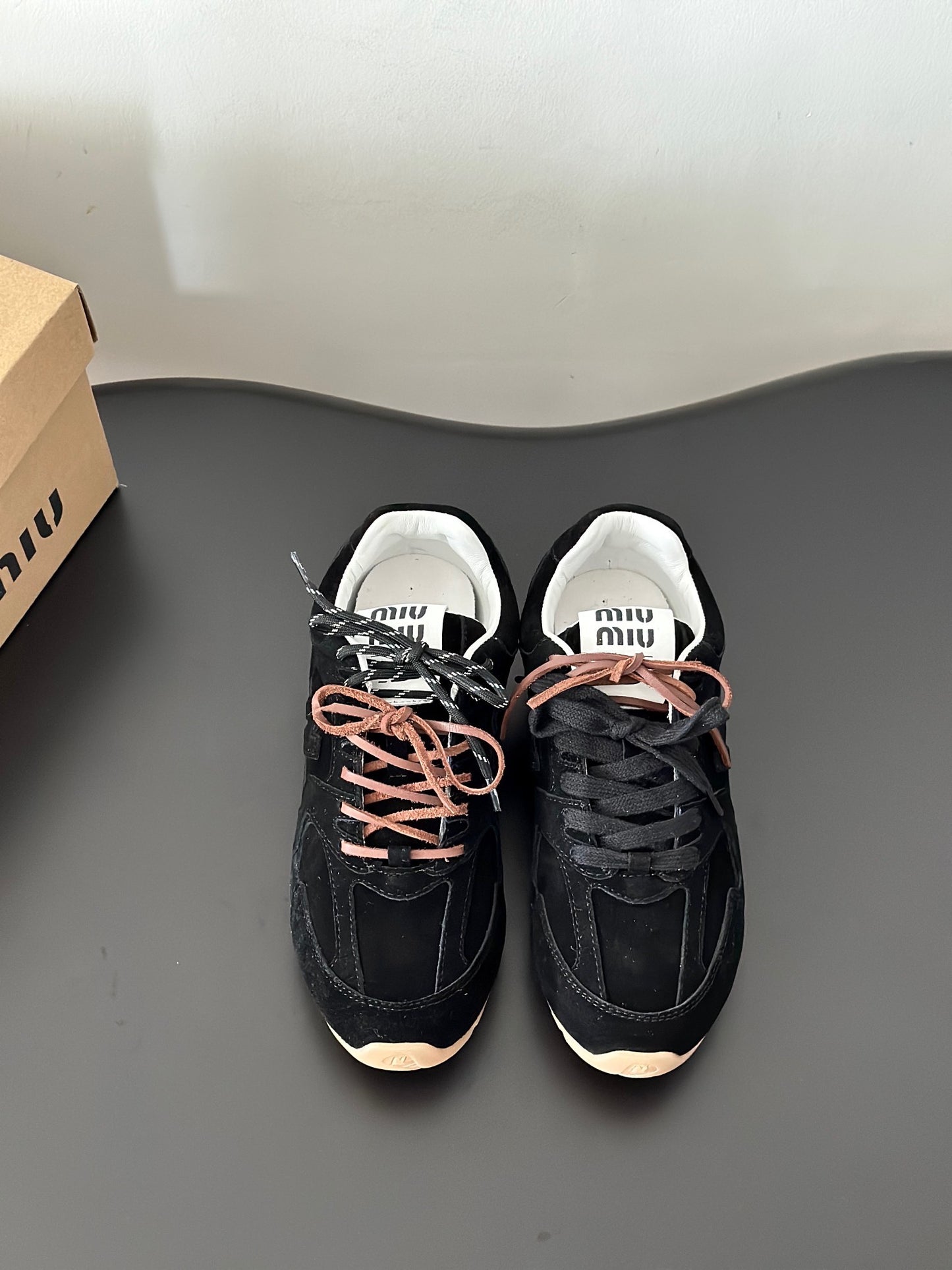 MIU M x NEW BALANCE TRAINERS