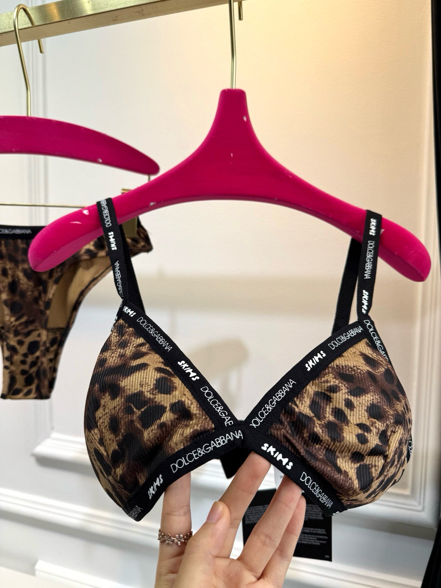 SKIMS x DG BRA SET