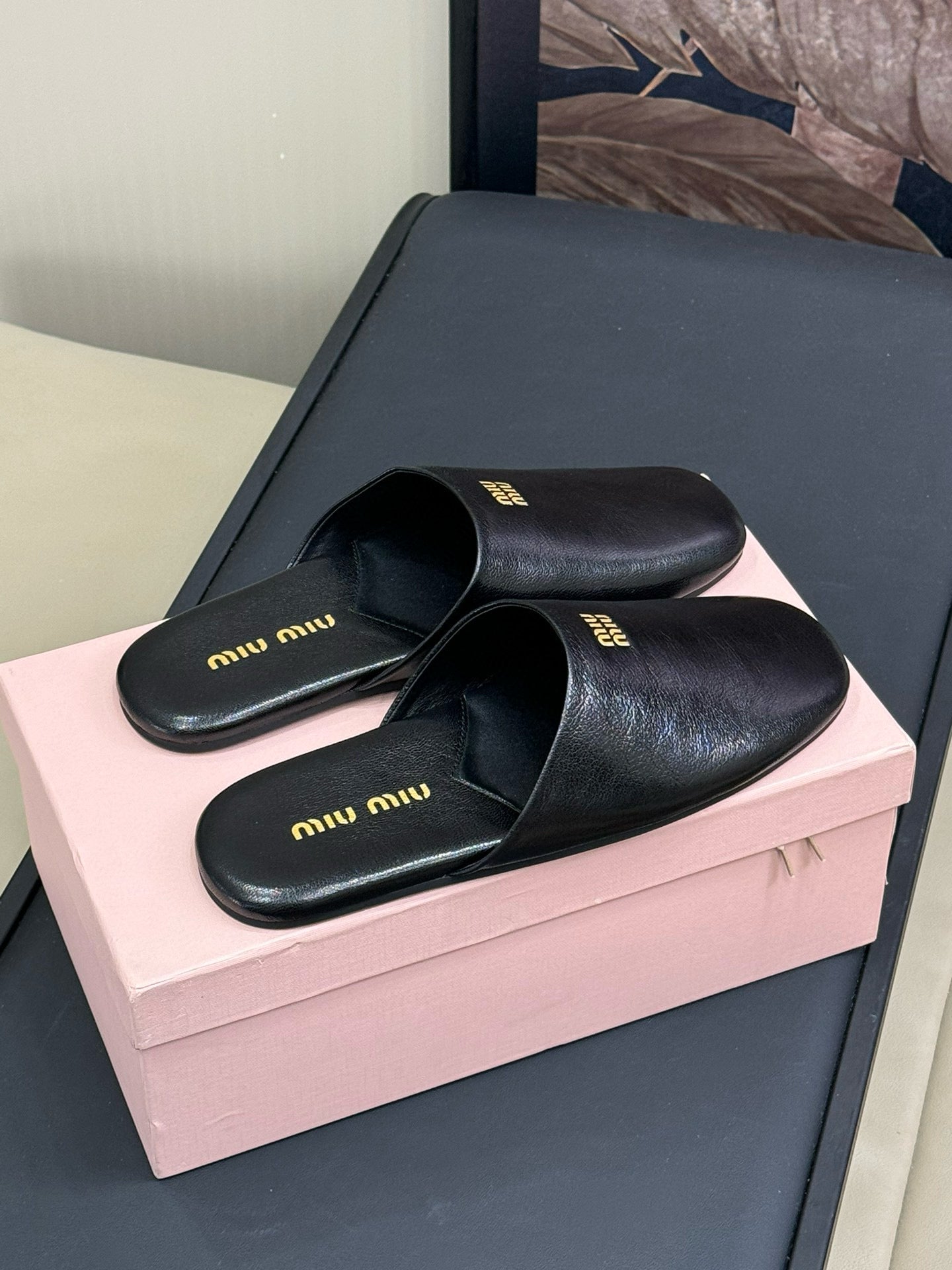 MIU M SLIPPERS