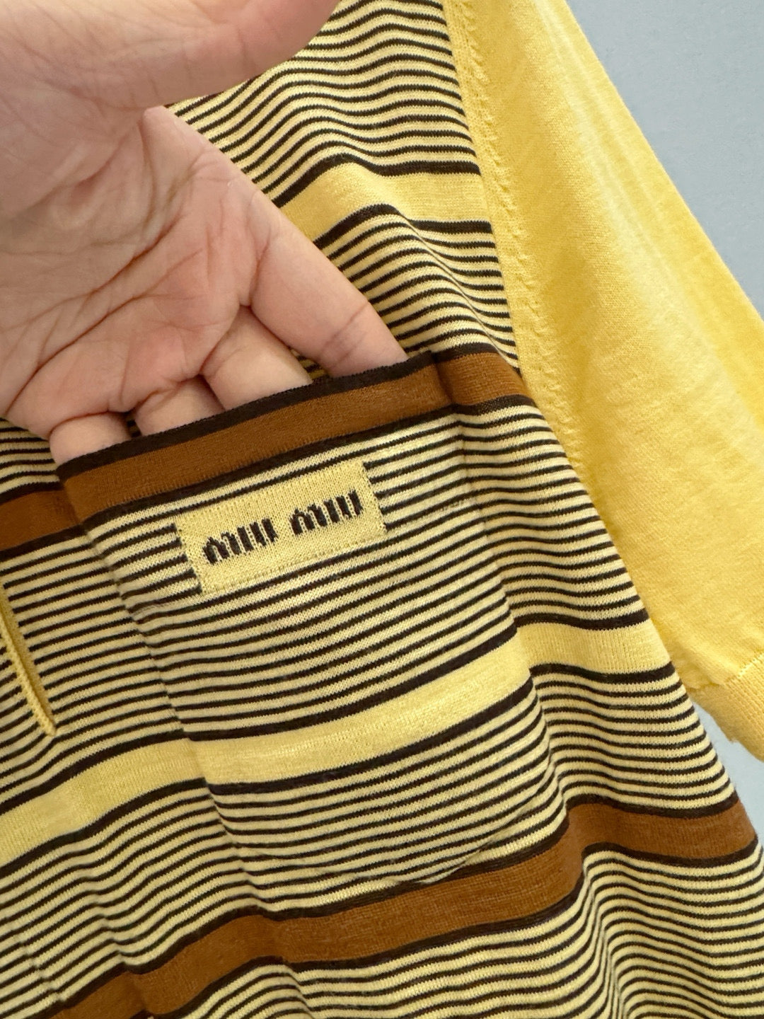 MIU M POLO SHIRT