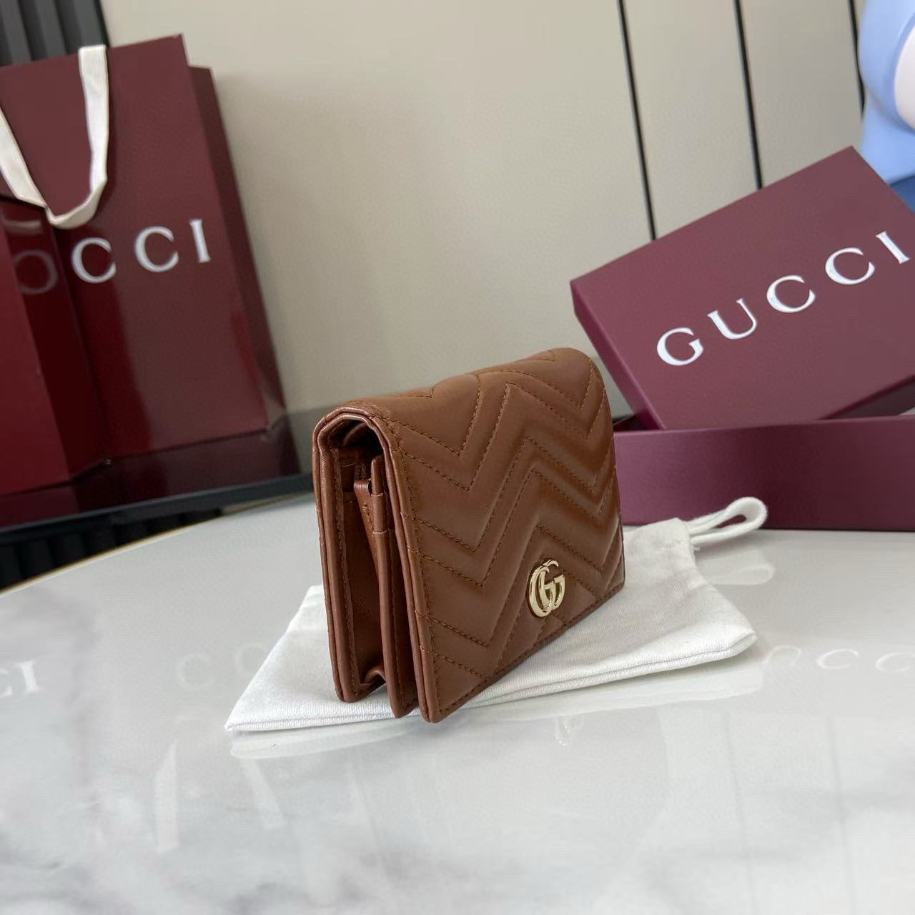 GG MARMONT SMALL WALLET