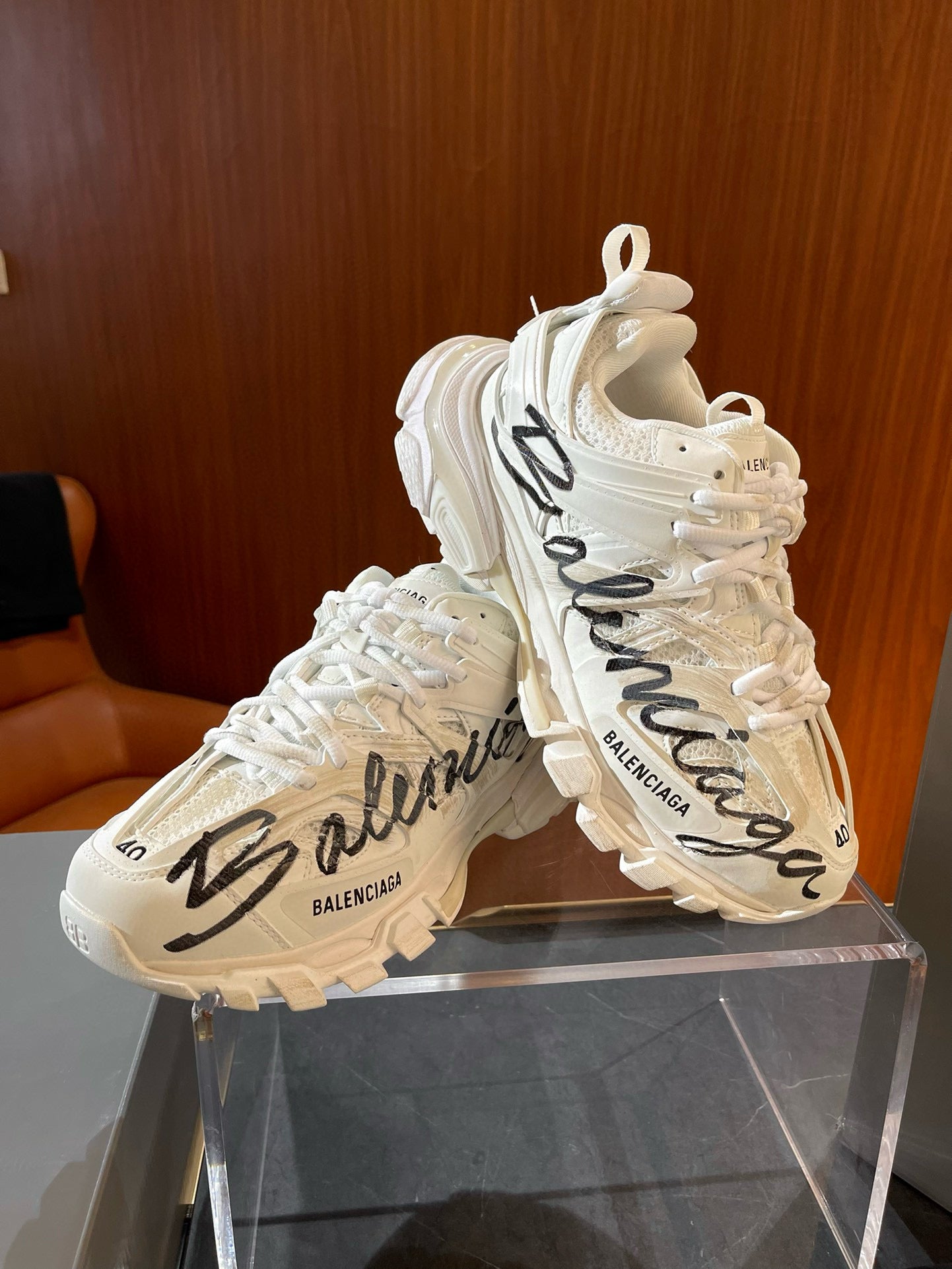 BAL TRACK SNEAKERS