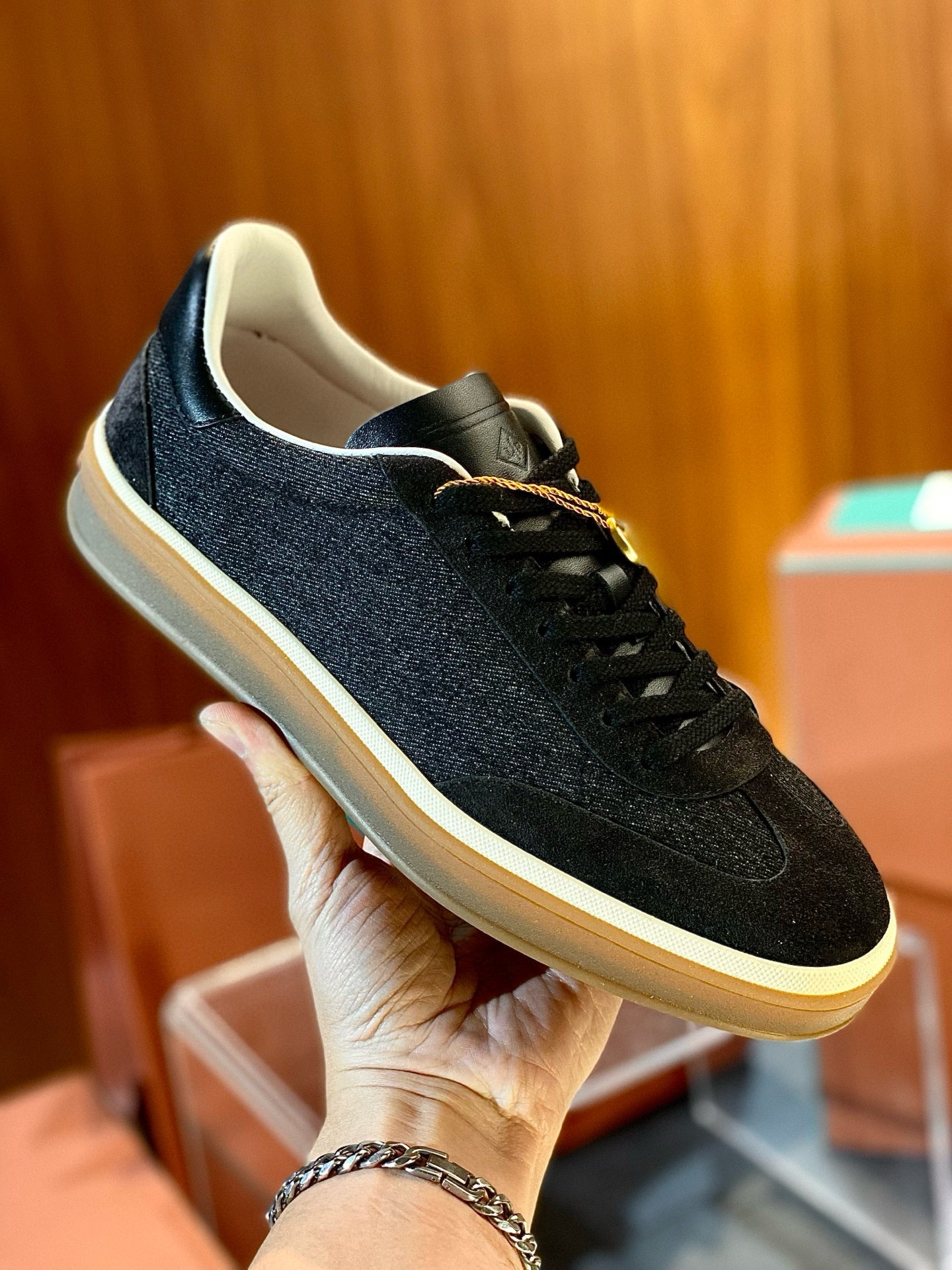 LORO P TENNIS WALK TRAINERS