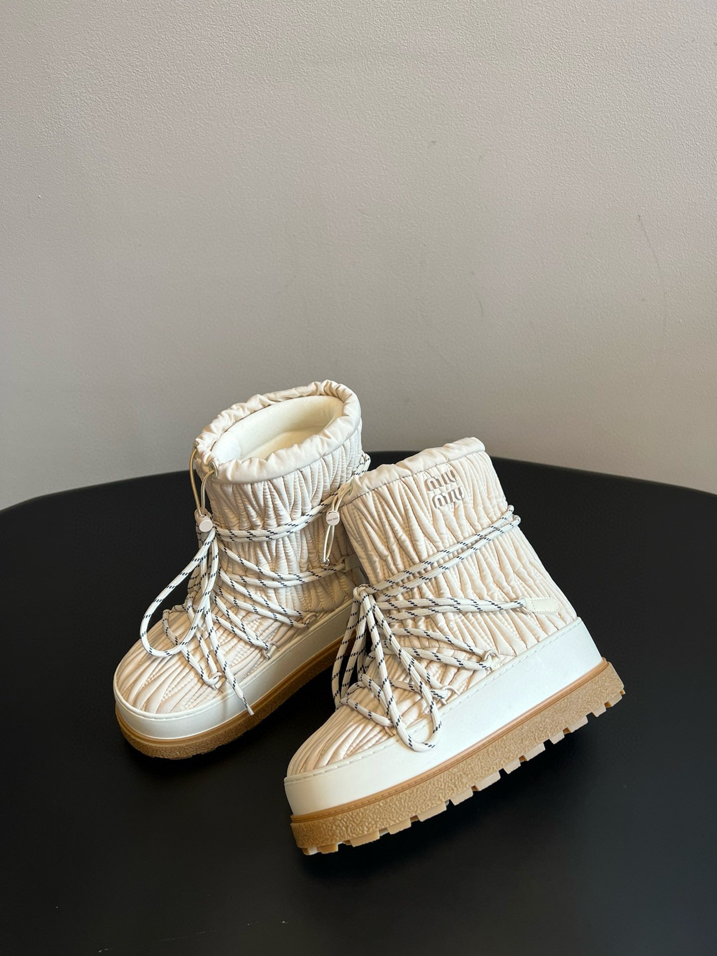 MIU M BOOTS