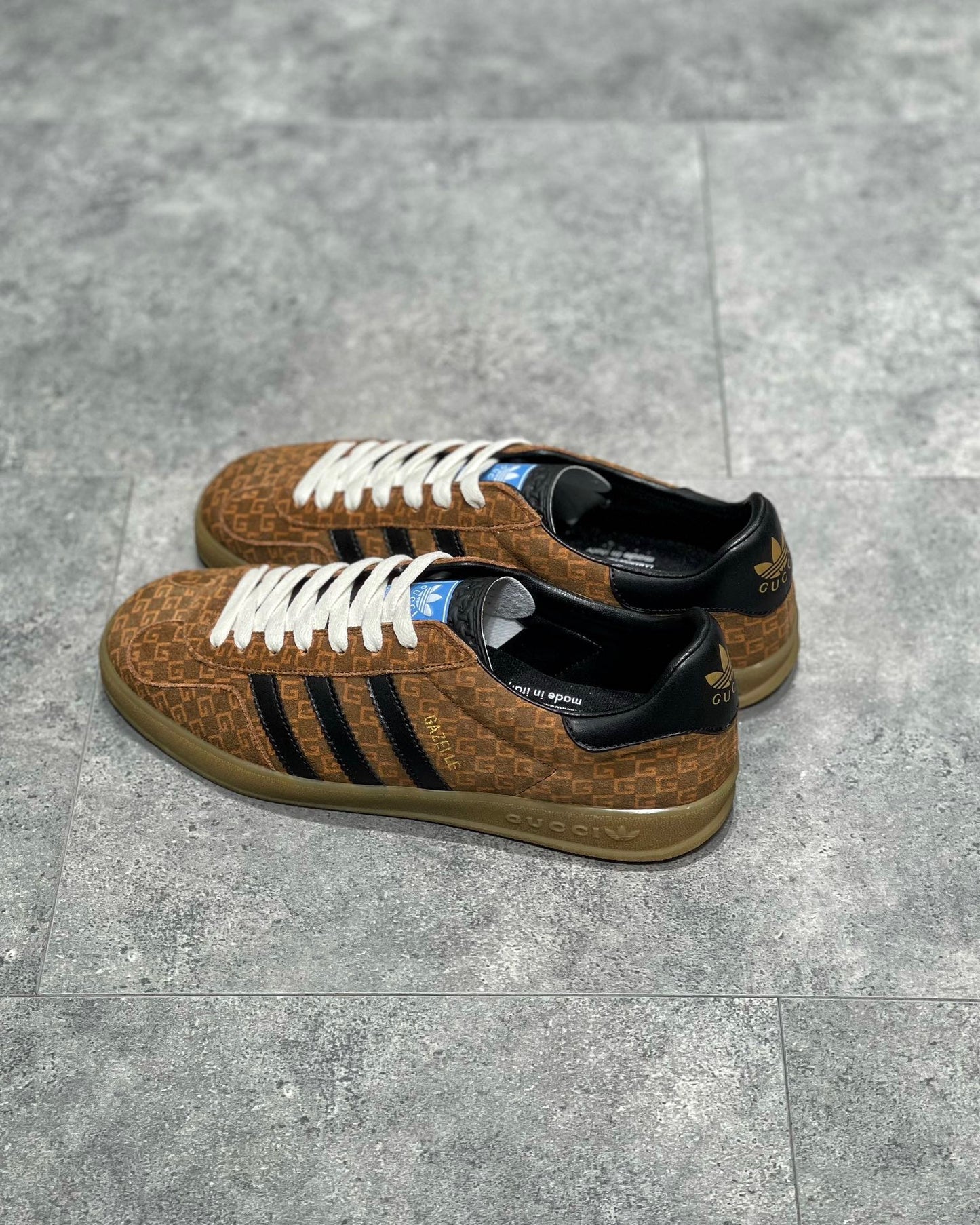 GG x ADID GAZELLE SNEAKER