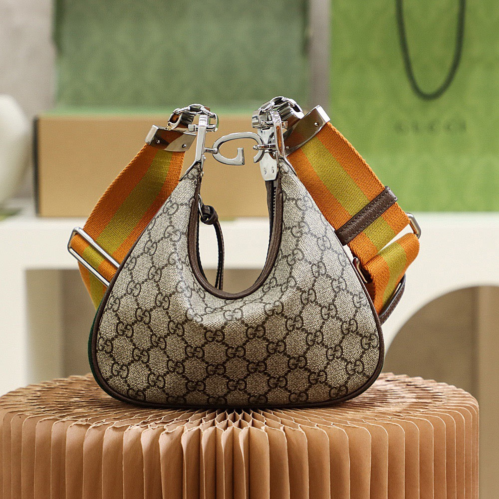 GG ATTACHÉ LARGE SHOULDER BAG