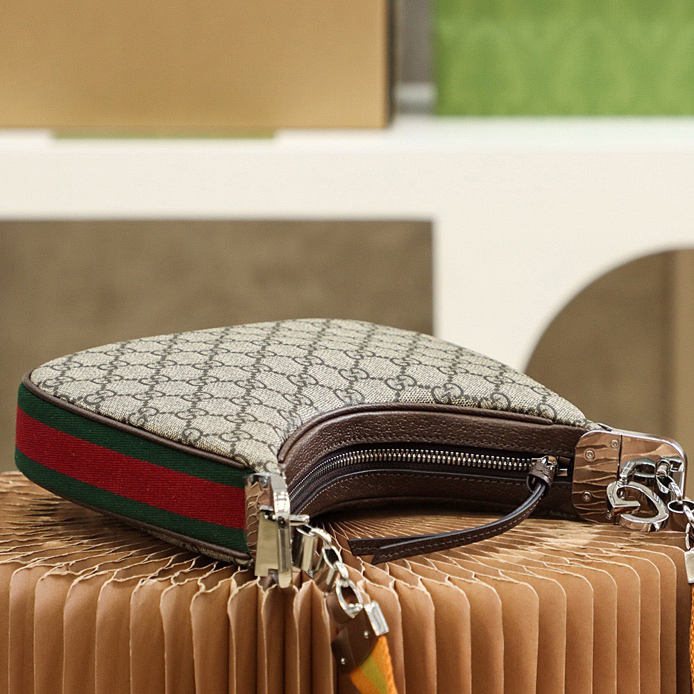 GG ATTACHÉ LARGE SHOULDER BAG