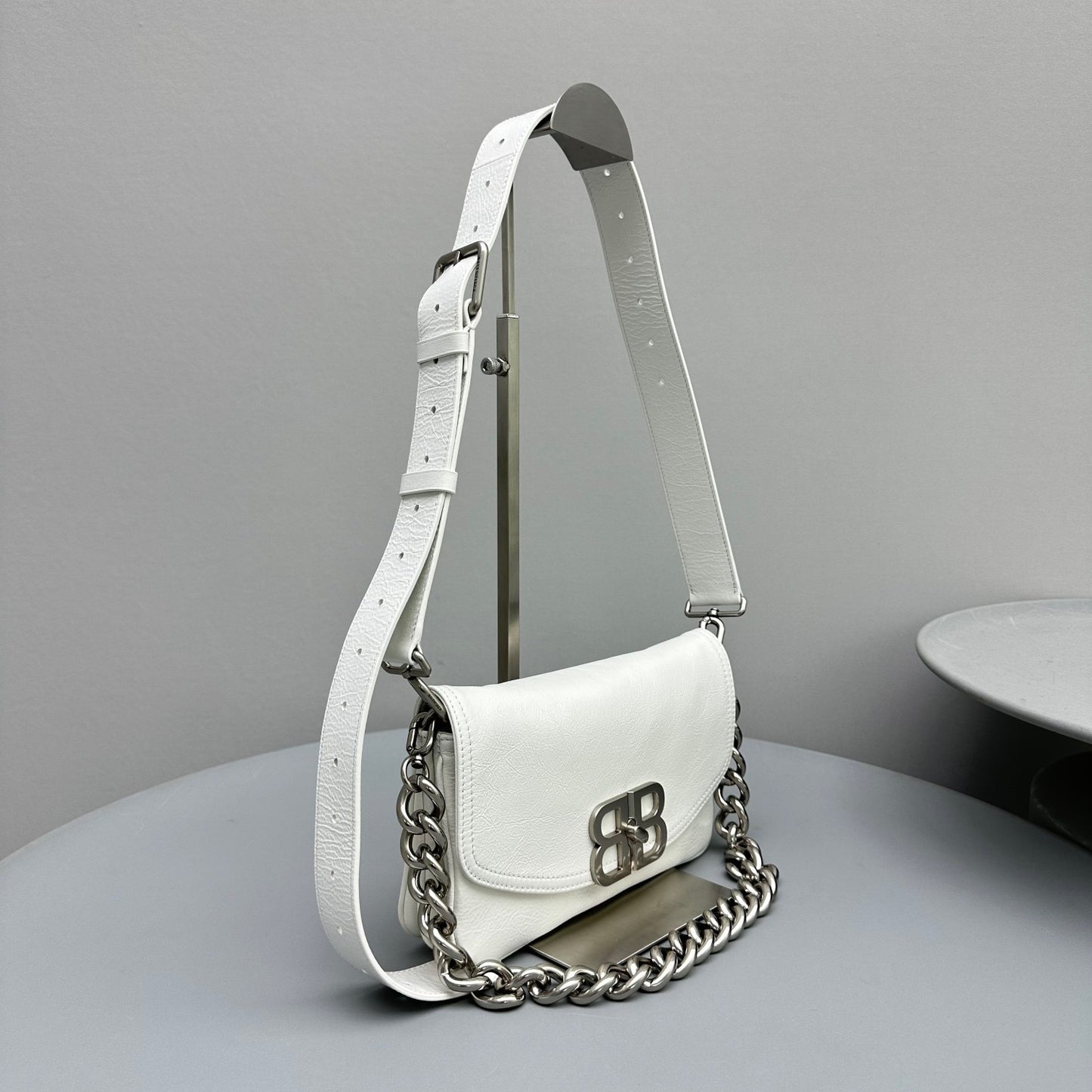 BAL BB SMALL SOFT FLAP BAG