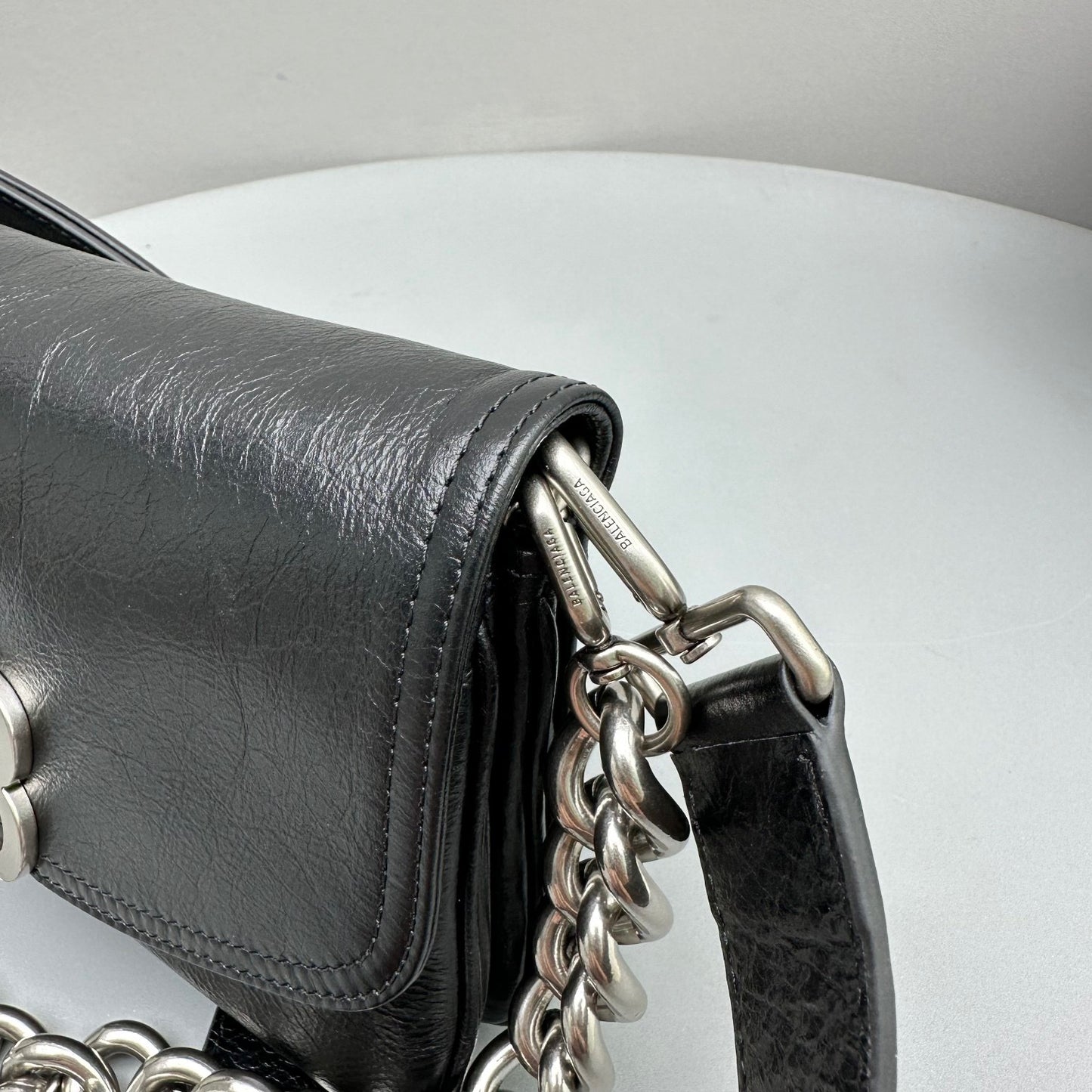 BAL BB SMALL SOFT FLAP BAG