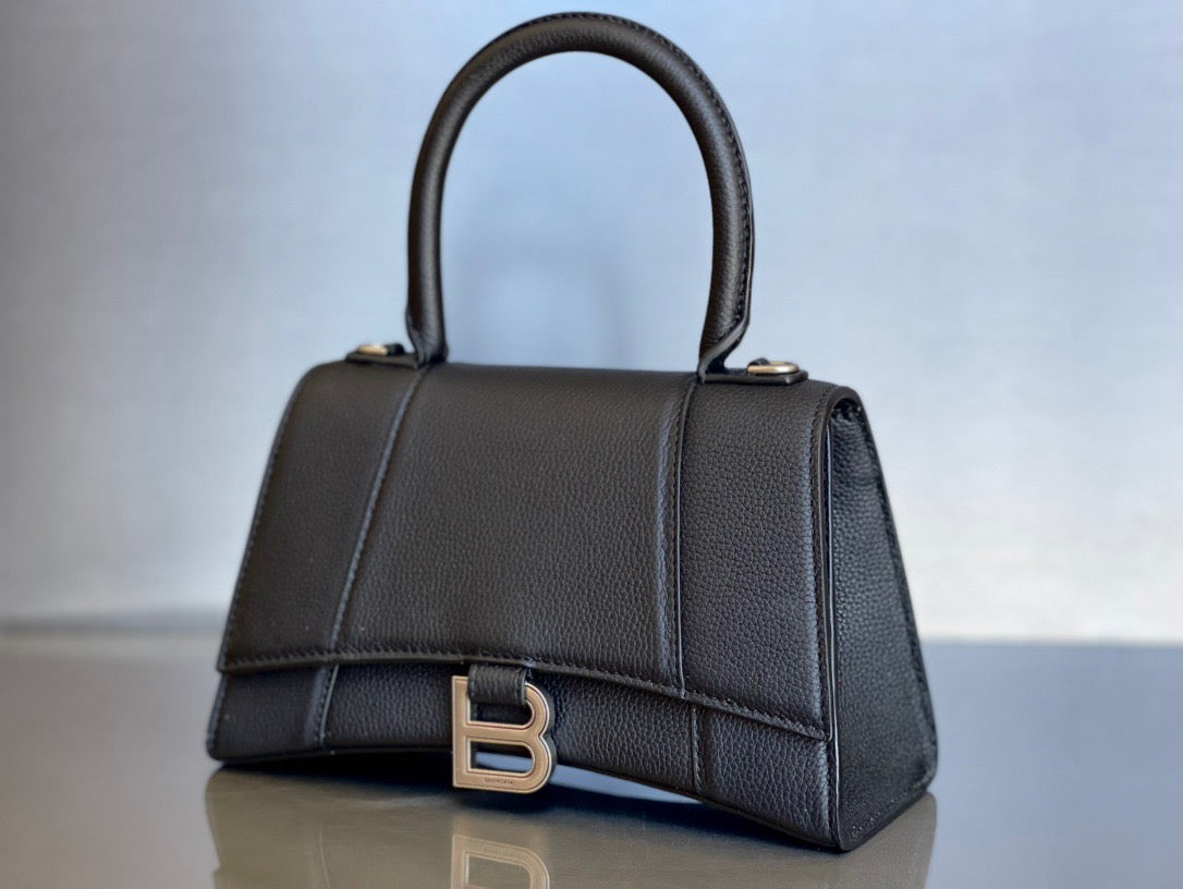 BAL HOURGLASS TOP HANDLE BAG