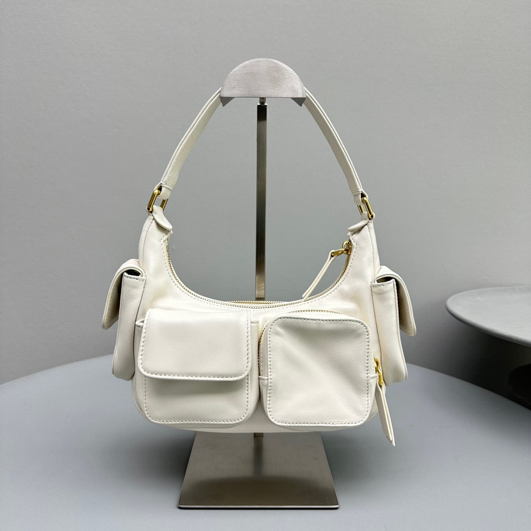 MIU M NAPPA LEATHER POCKET BAG