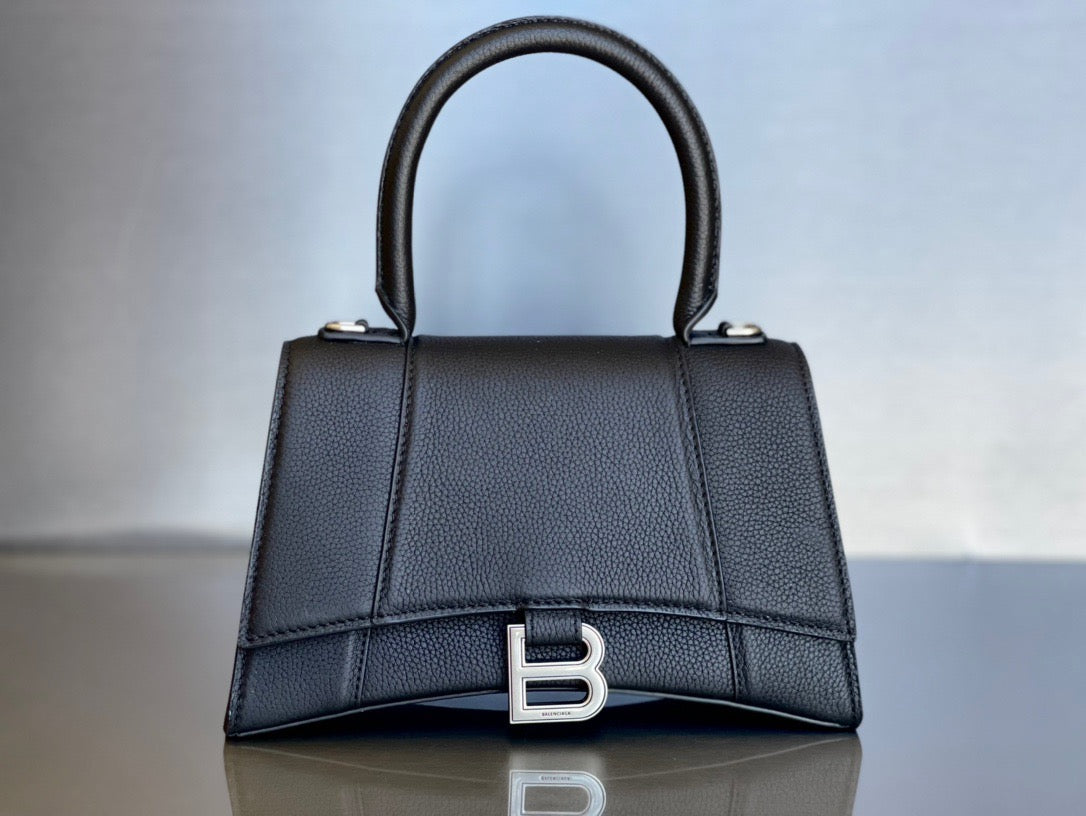 BAL HOURGLASS TOP HANDLE BAG