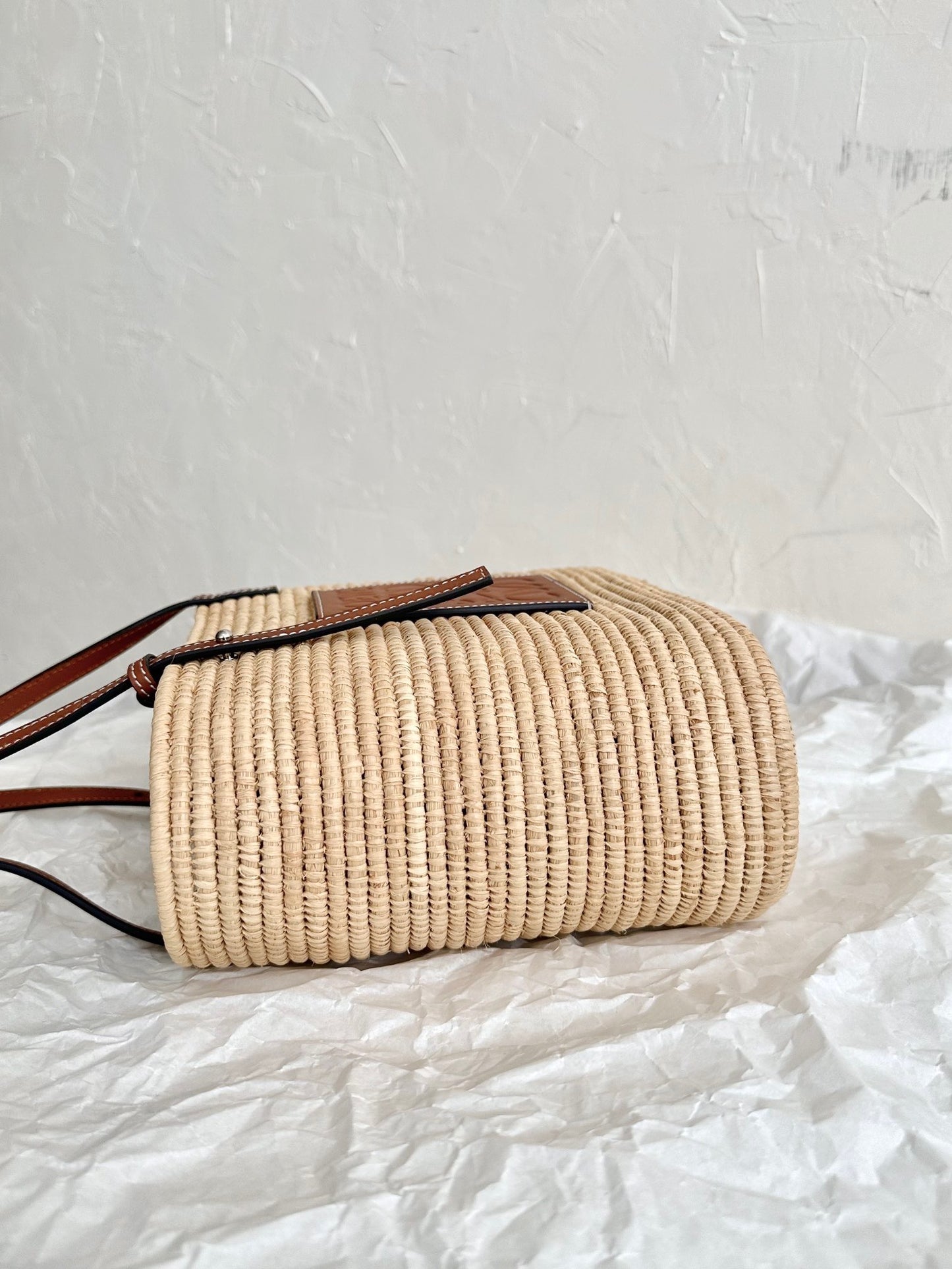 LOEW SMALL SQUARE BASKET BAG
