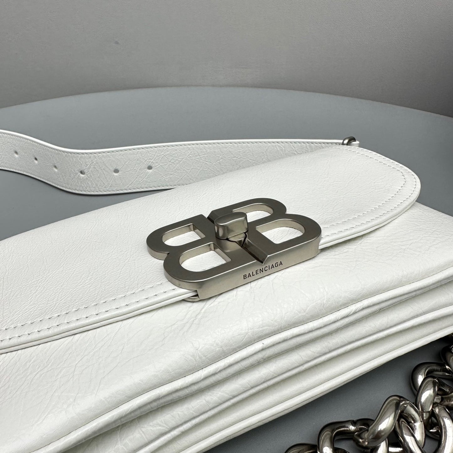 BAL BB SMALL SOFT FLAP BAG