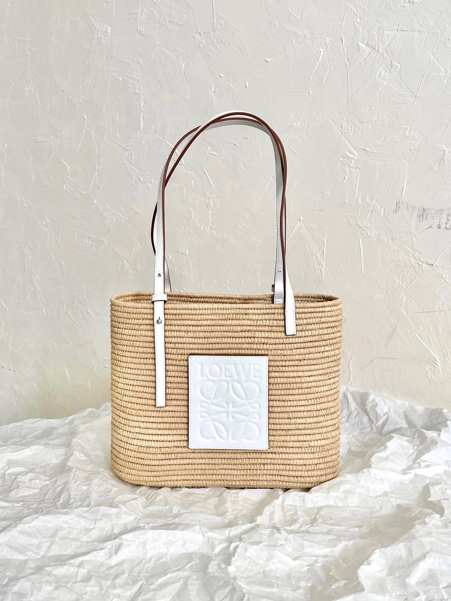 LOEW SMALL SQUARE BASKET BAG