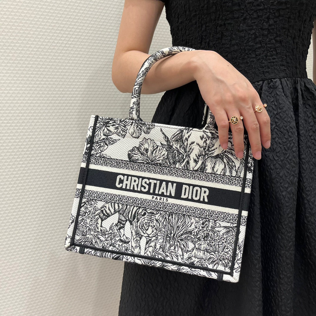 CD SMALL BOOK TOTE BAG