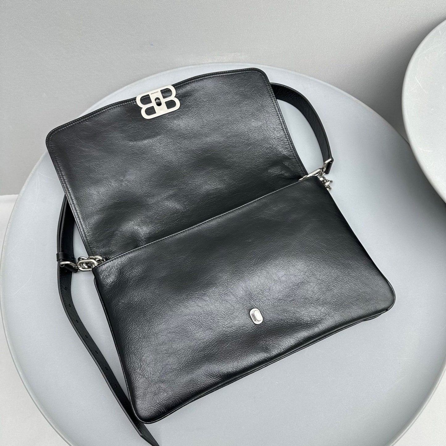 BAL BB SOFT LARGE FLAP BAG