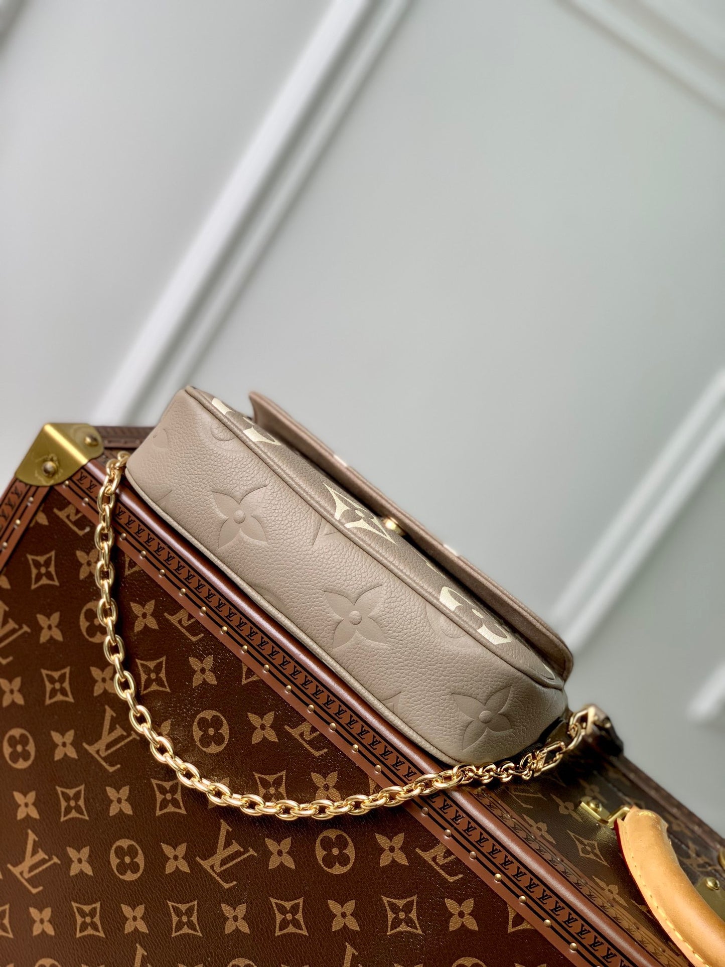 LOU IVY WALLET ON CHAIN BAG