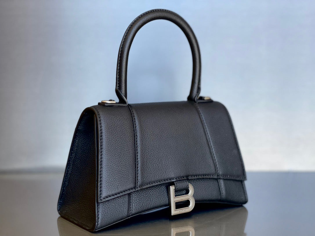 BAL HOURGLASS TOP HANDLE BAG