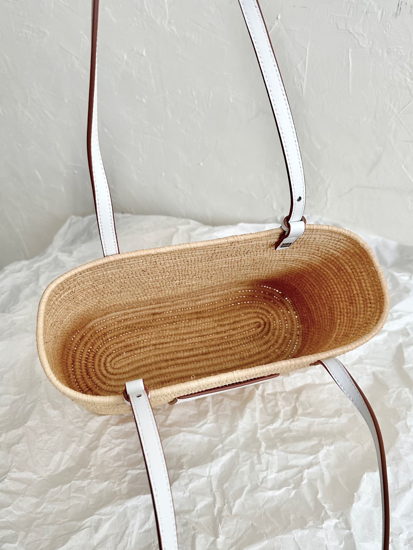LOEW SMALL SQUARE BASKET BAG