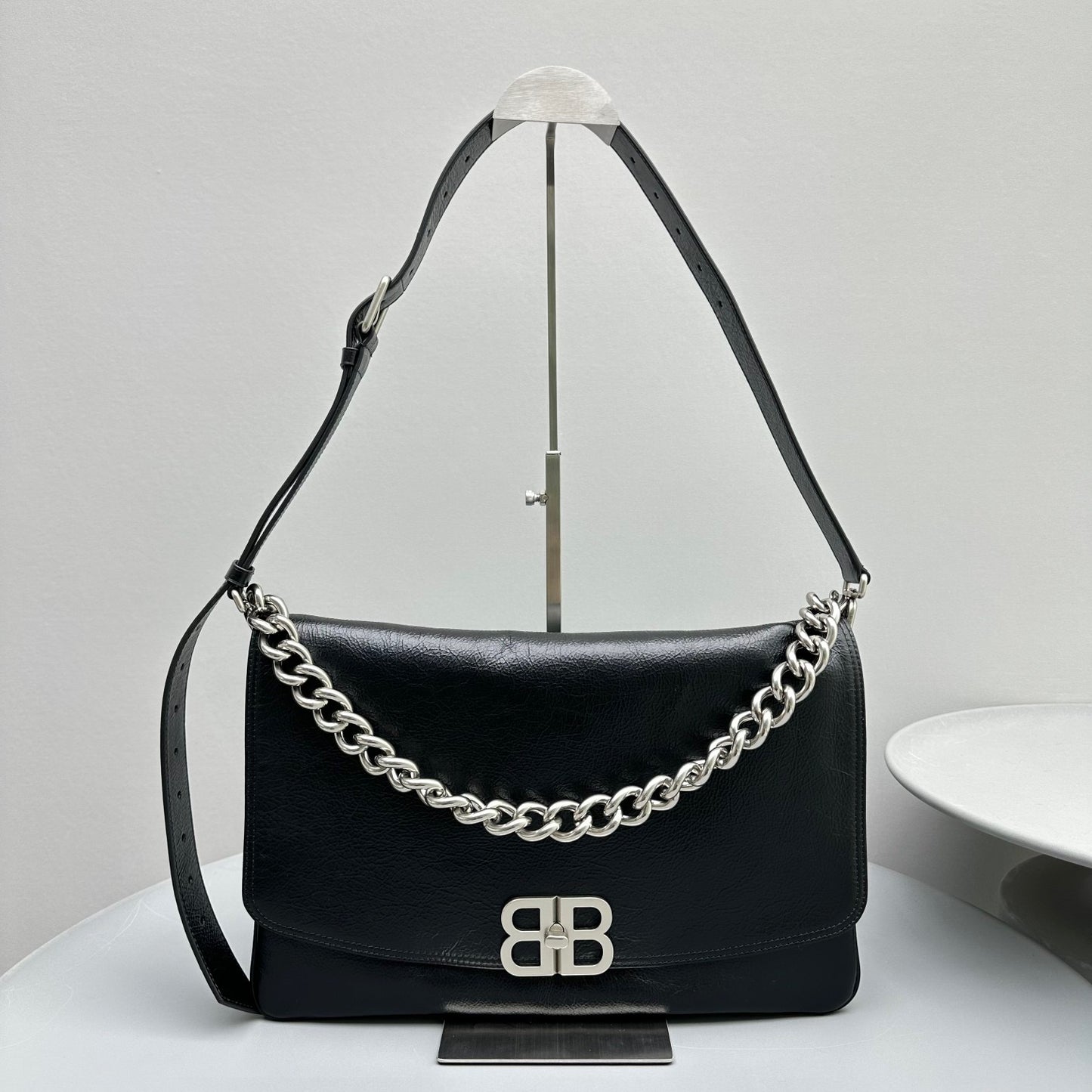 BAL BB SOFT LARGE FLAP BAG