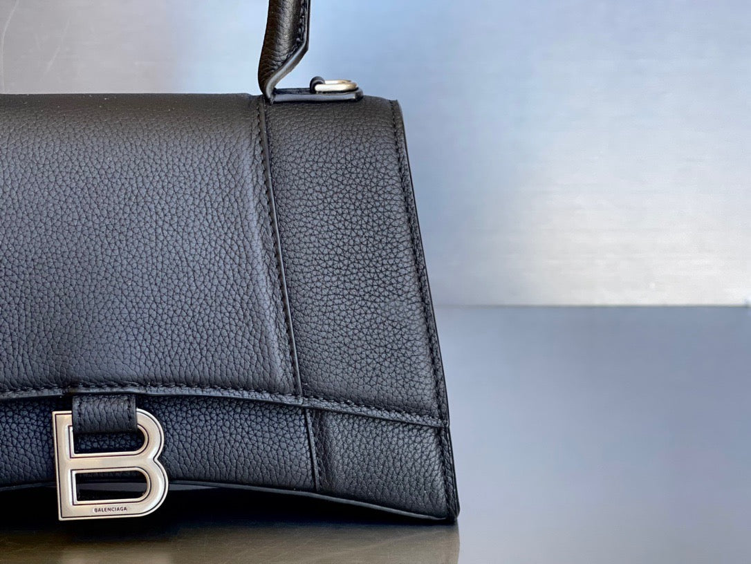 BAL HOURGLASS TOP HANDLE BAG