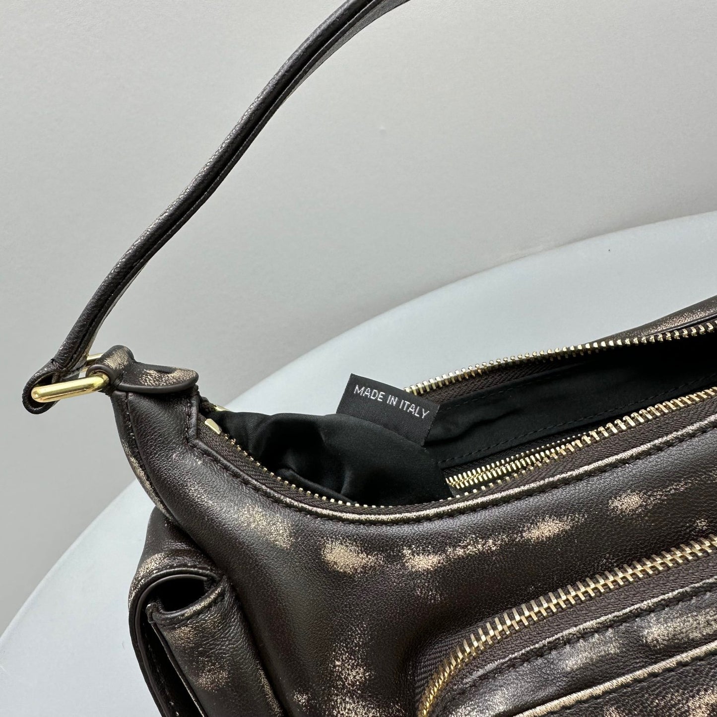 MIU M NAPPA LEATHER POCKET BAG