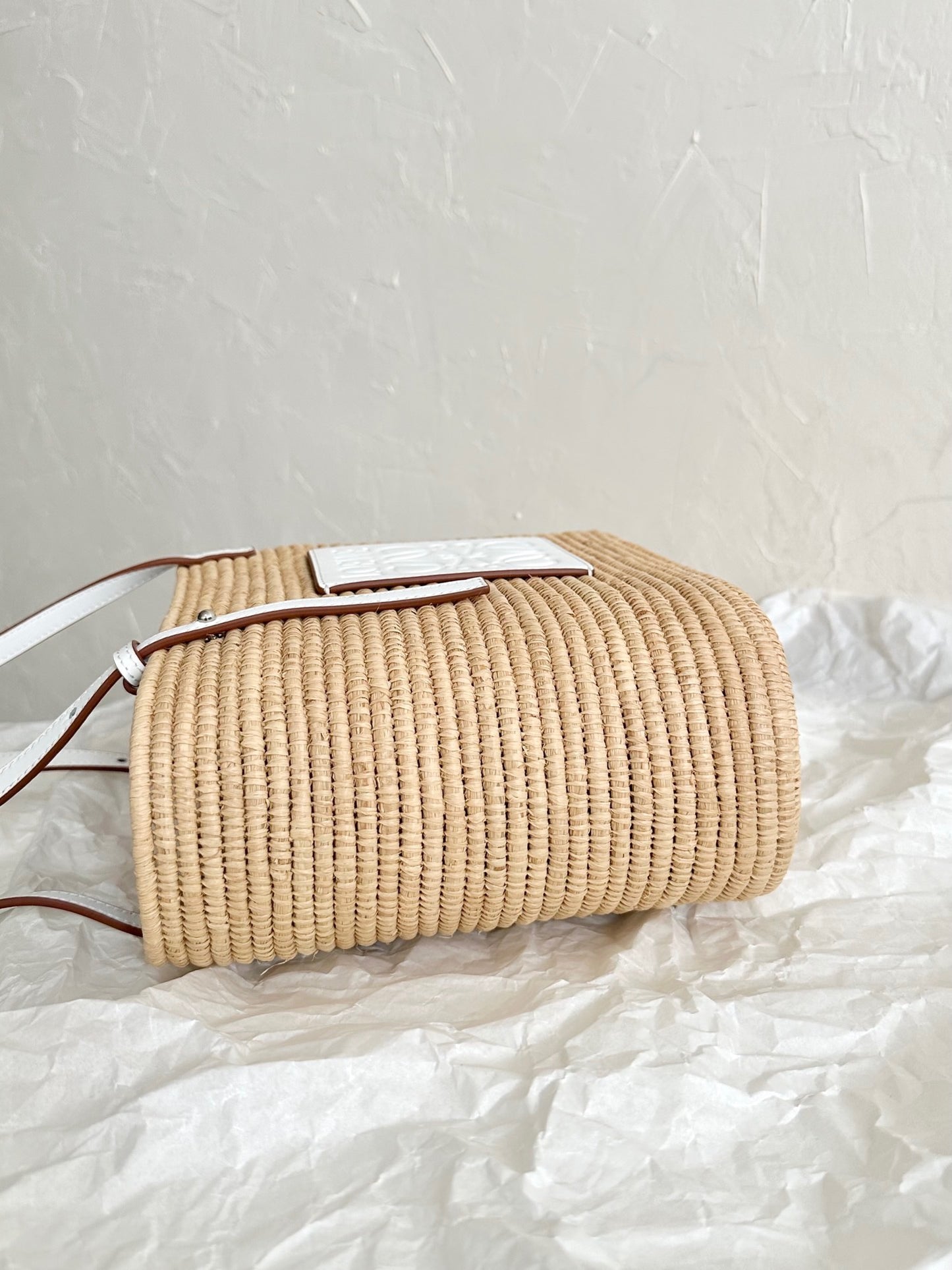 LOEW SMALL SQUARE BASKET BAG