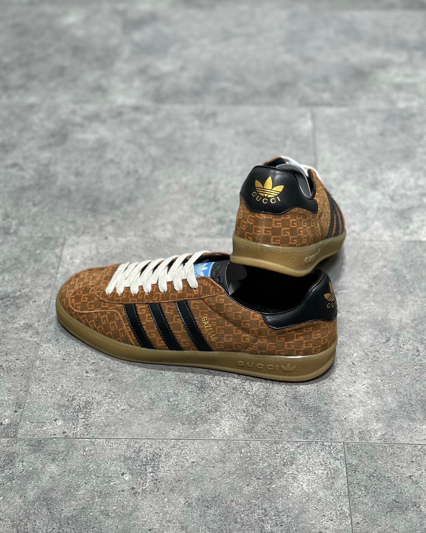 GG x ADID GAZELLE SNEAKER