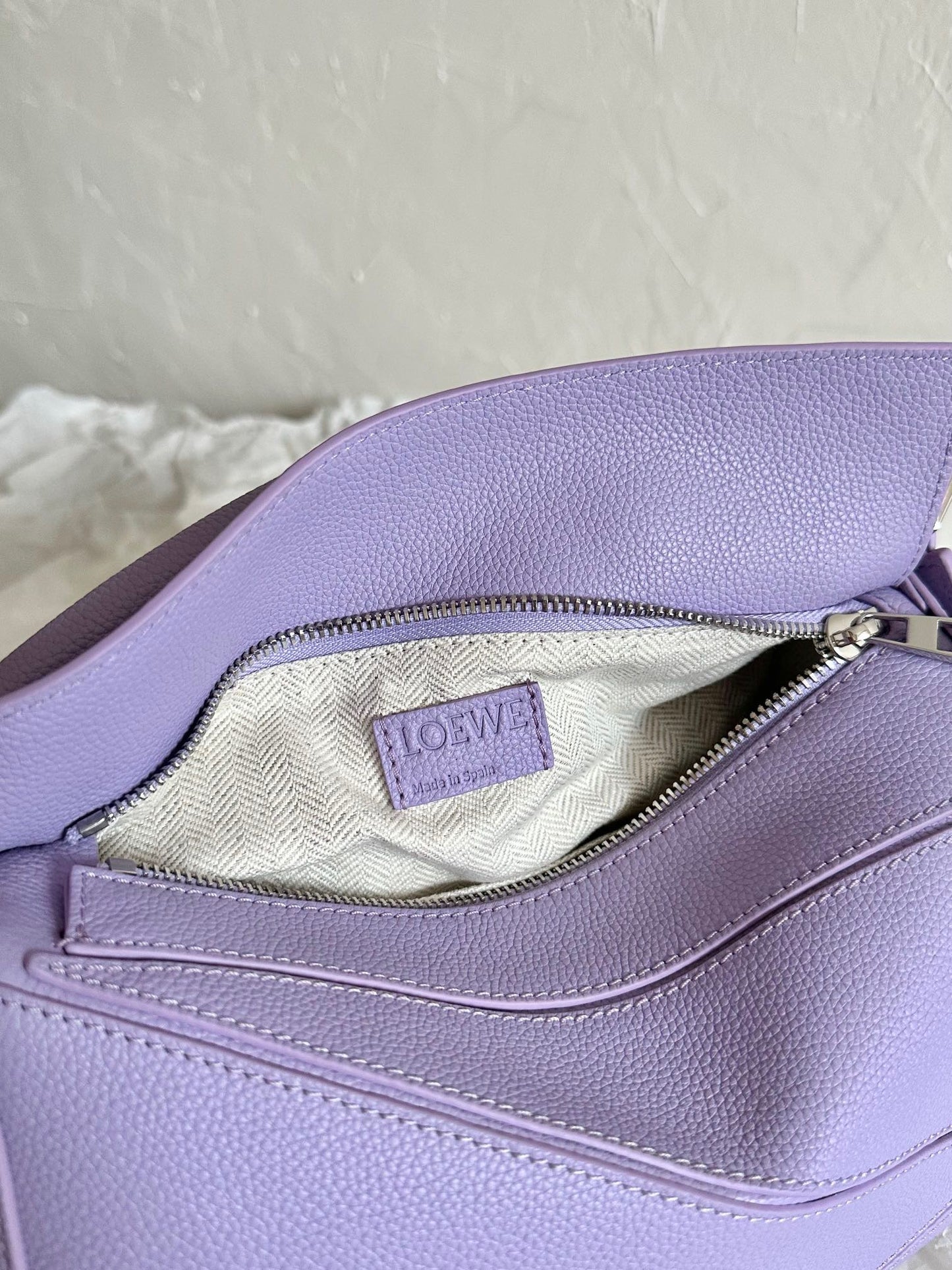 LOEW SMALL PUZZLE EDGE BAG
