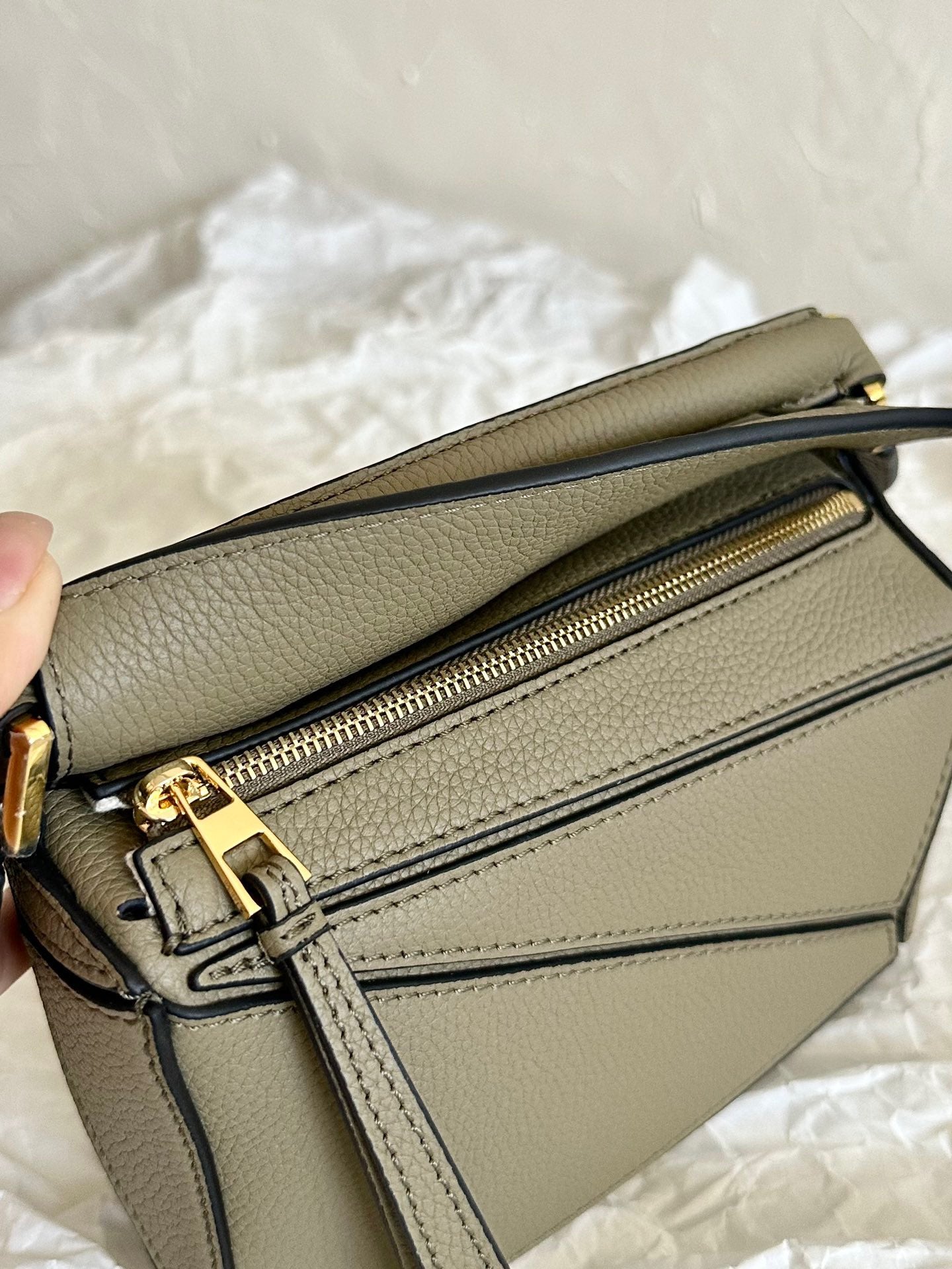 LOEW MINI PUZZLE EDGE BAG
