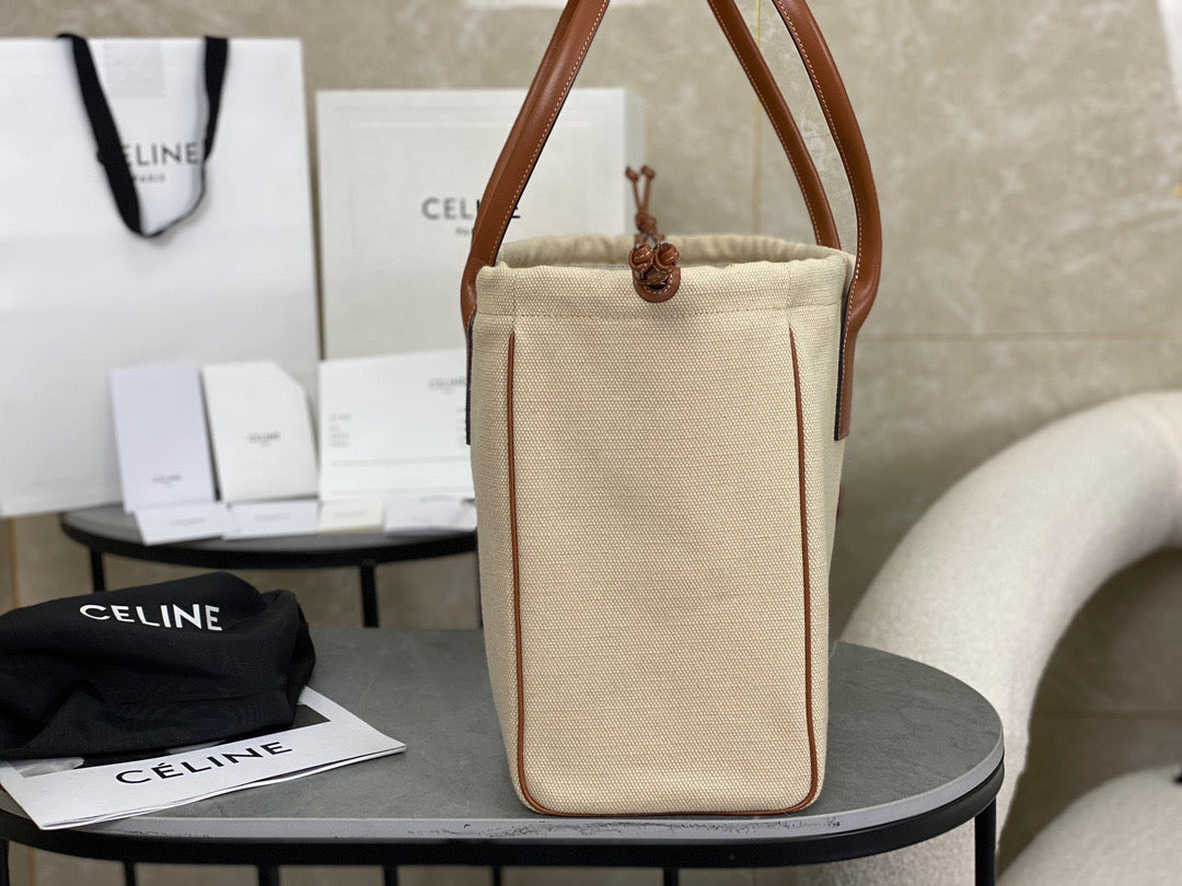 CEL CABAS DRAWSTRING TOTE BAG