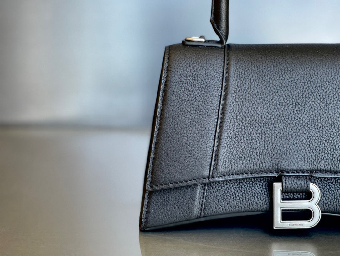 BAL HOURGLASS TOP HANDLE BAG