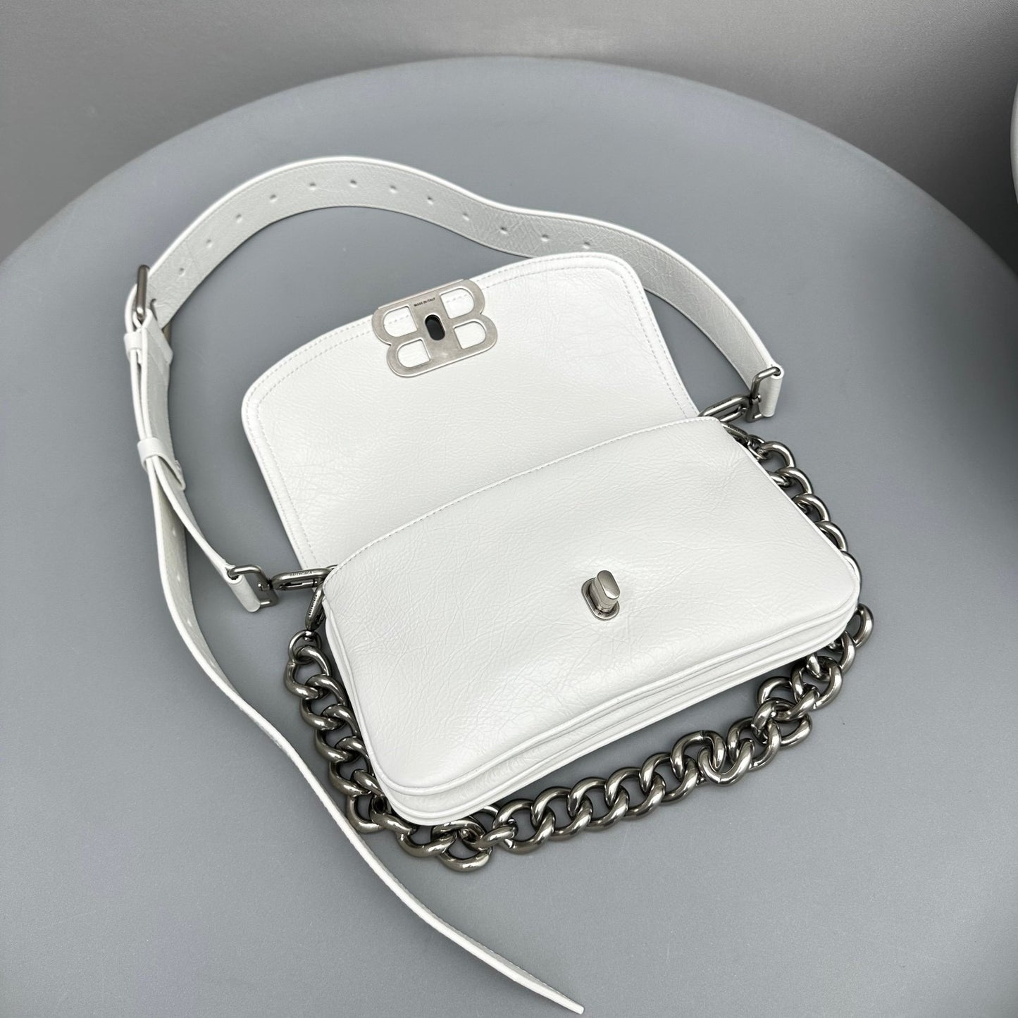 BAL BB SMALL SOFT FLAP BAG