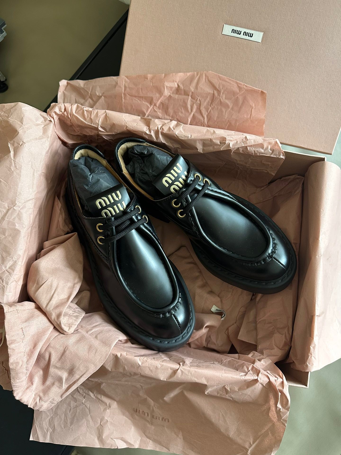 MIU M LOAFERS