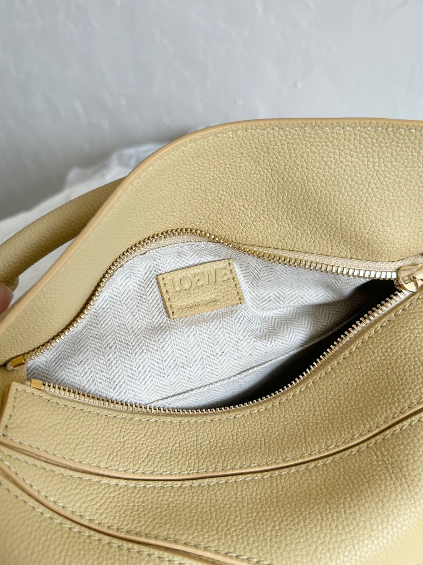 LOEW SMALL PUZZLE EDGE BAG