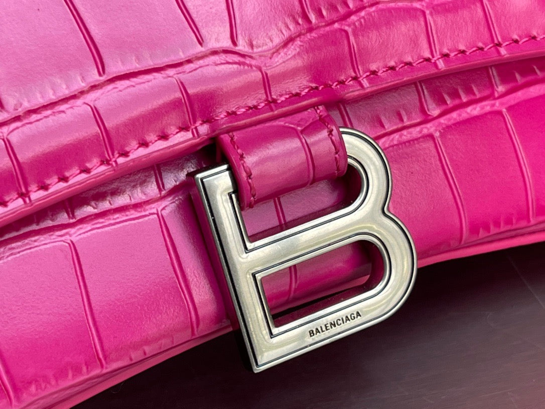 BAL HOURGLASS TOP HANDLE BAG