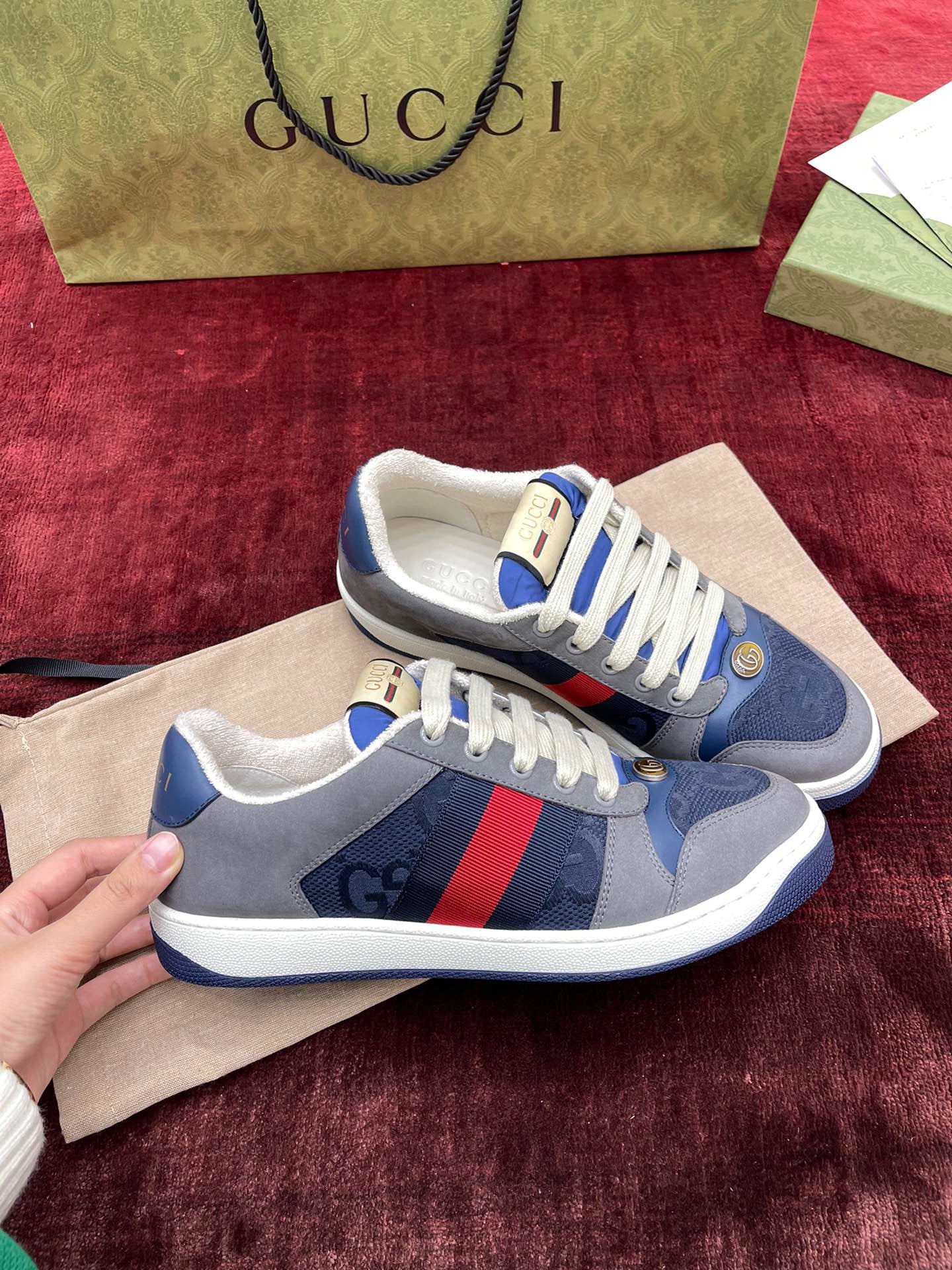 GG SCREENER SNEAKERS