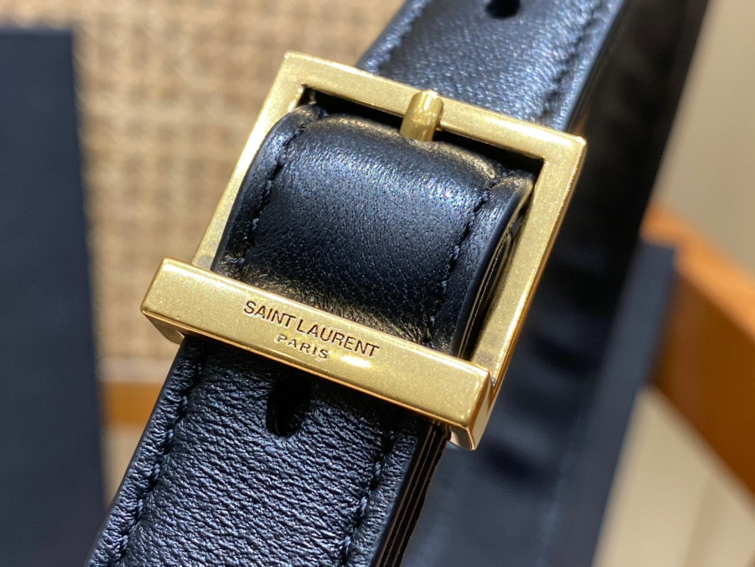 SL LE 57 SHOULDER BAG IN QUILTED LAMBSKIN