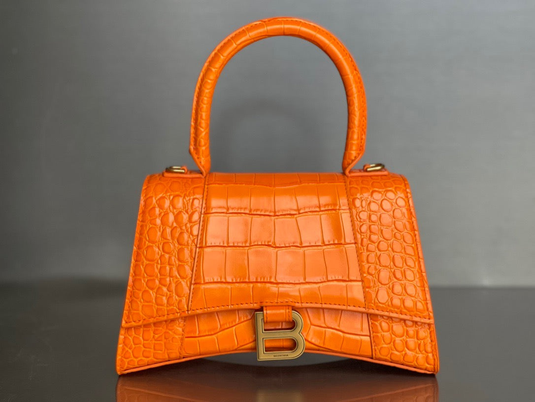 BAL HOURGLASS TOP HANDLE BAG