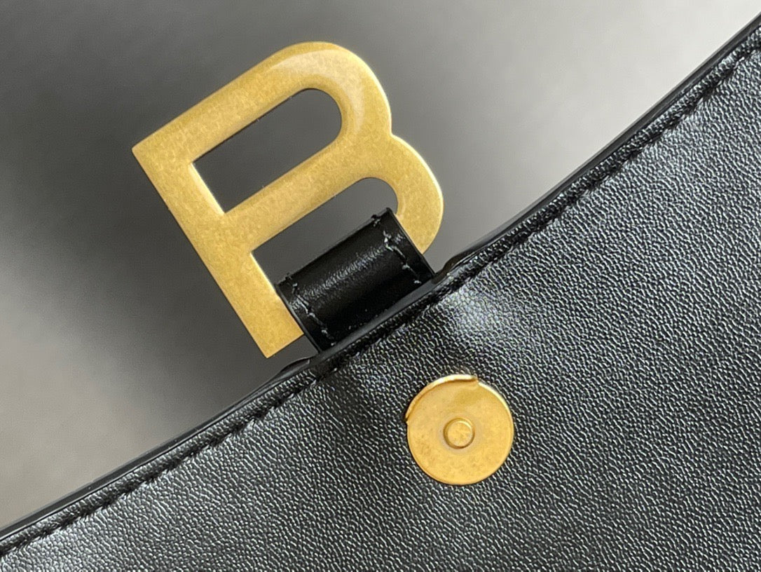BAL HOURGLASS TOP HANDLE BAG