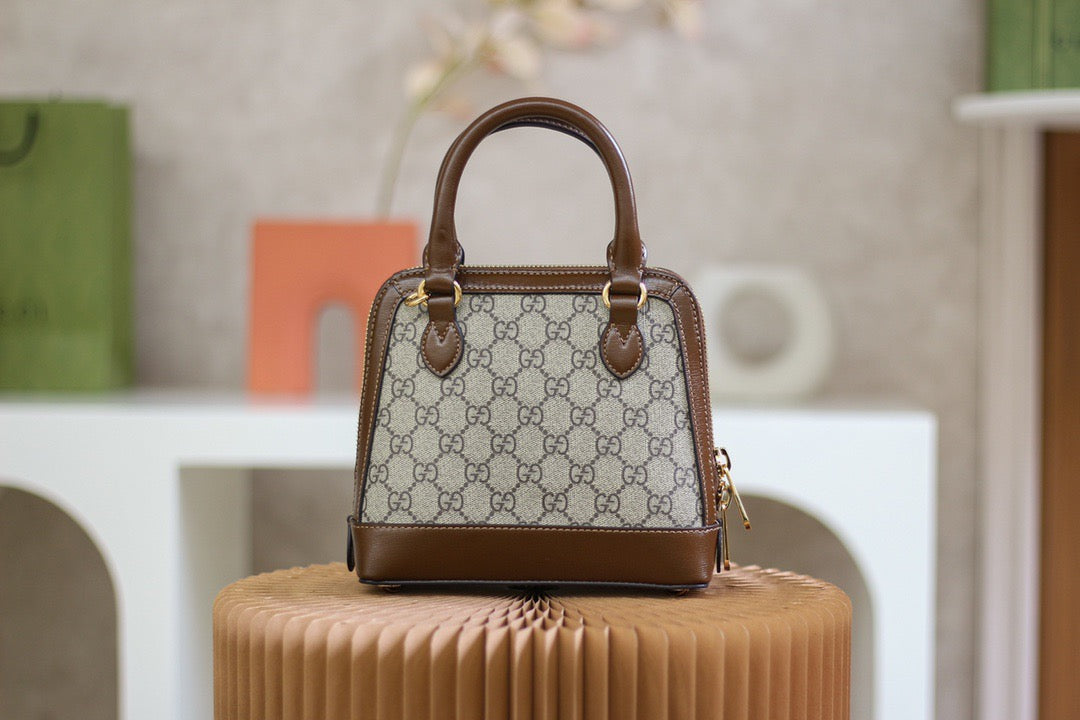 GG HORSEBIT 1955 MINI TOP HANDLE BAG